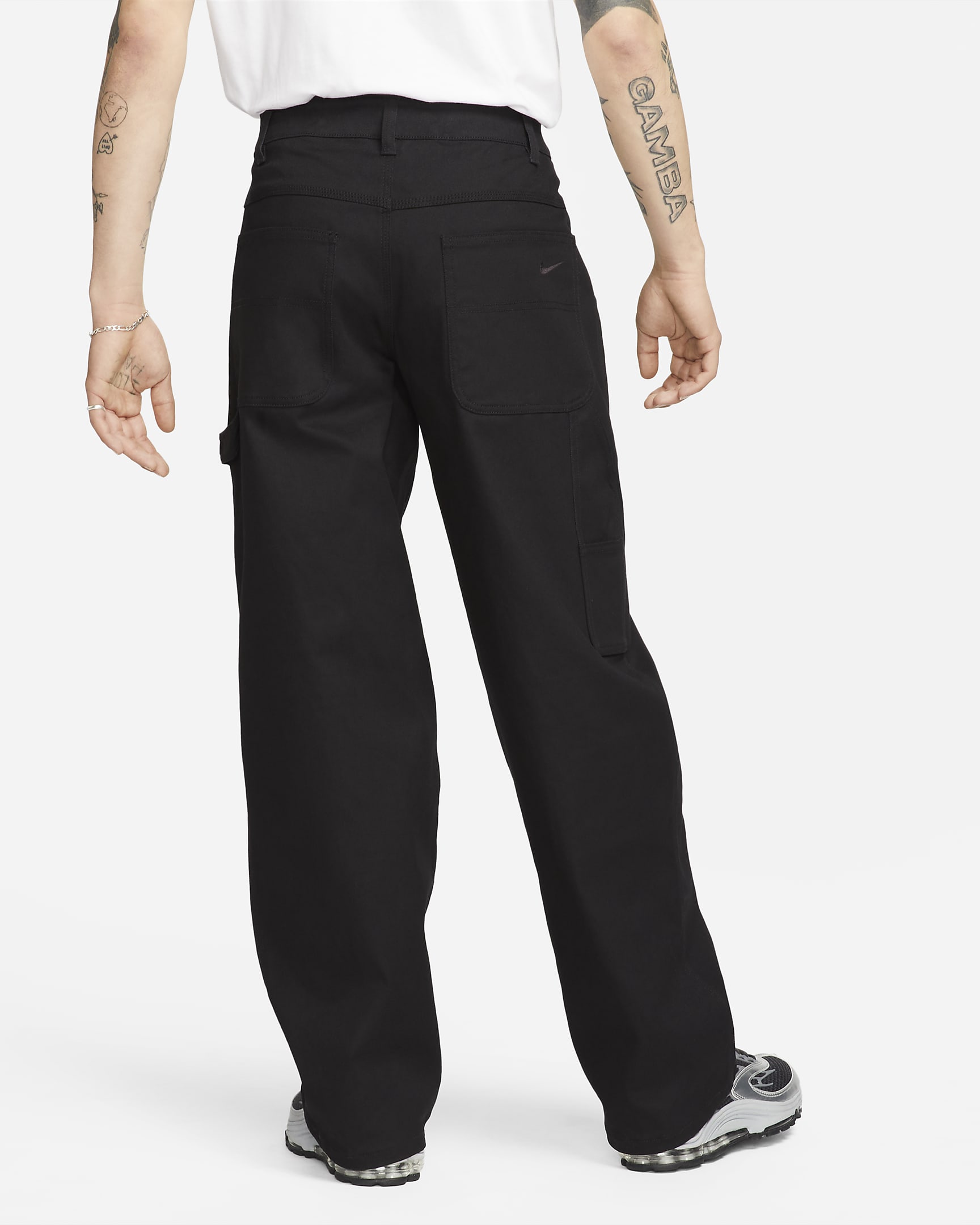 Nike Life Men's Carpenter Trousers - Black/Black