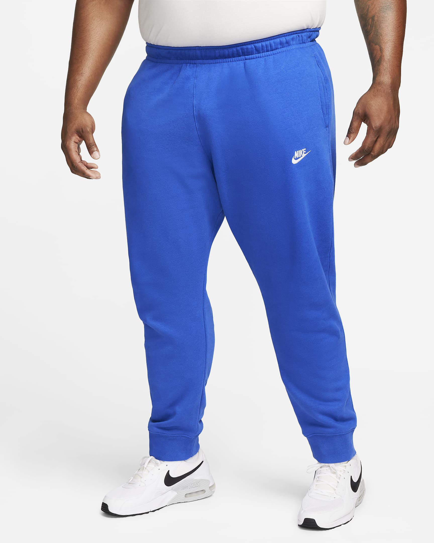 Nike Sportswear Club Fleece Joggers - Game Royal/Game Royal/Blanco