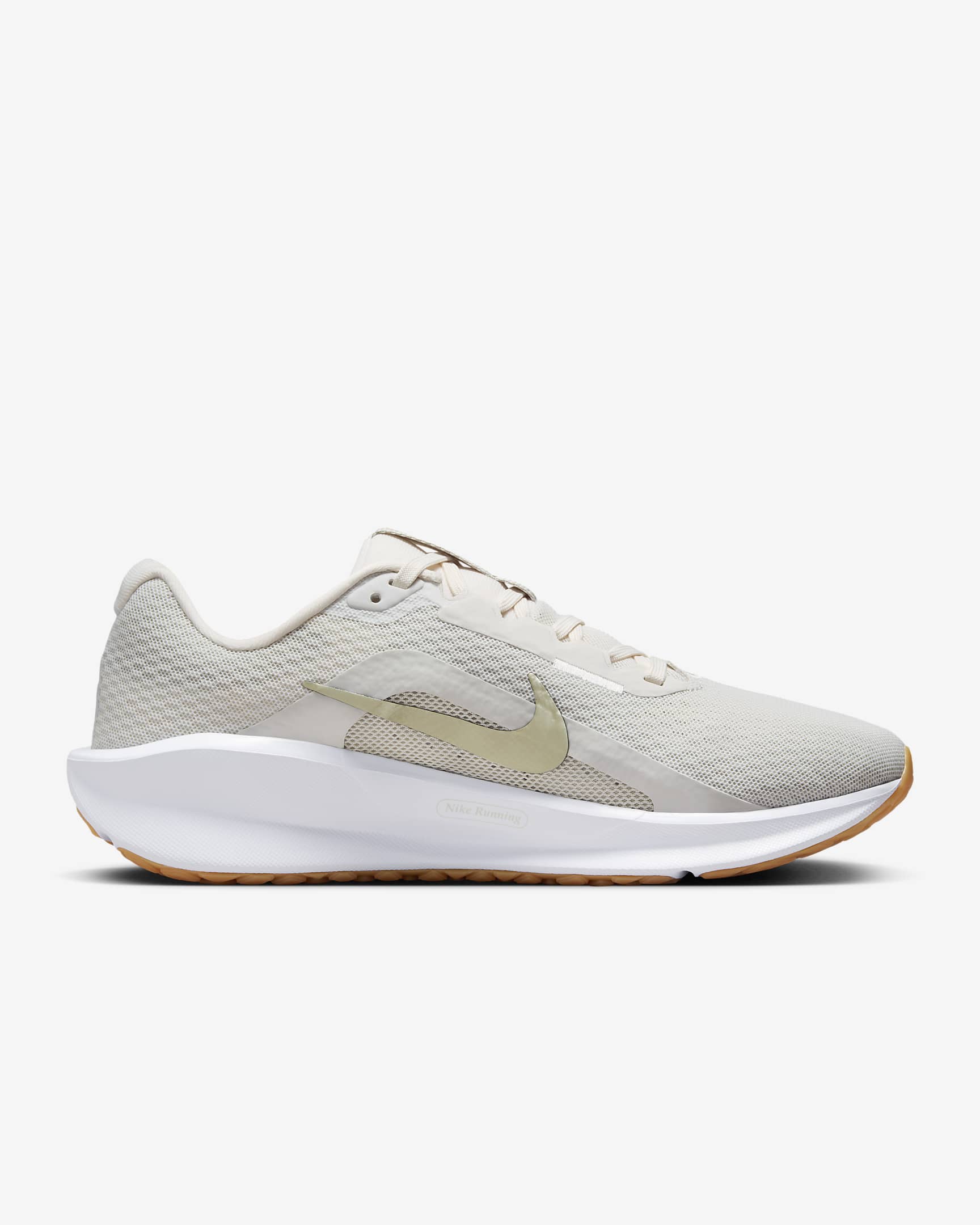 รองเท้าวิ่งโร้ดรันนิ่งผู้หญิง Nike Downshifter 13 - Phantom/Light Bone/Gum Light Brown/Neutral Olive