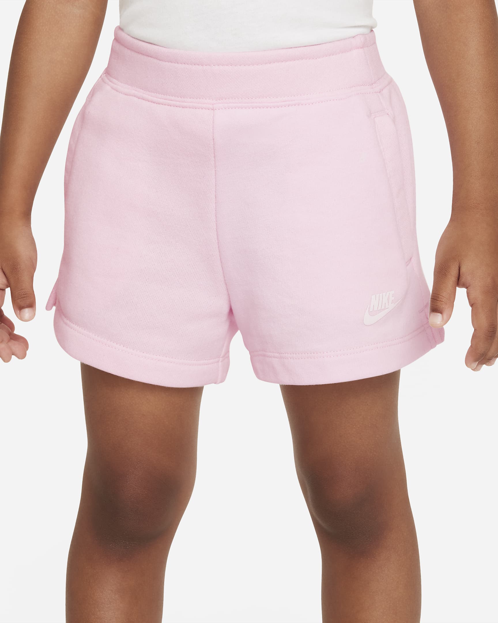 Nike Toddler French Terry Shorts - Pink Foam