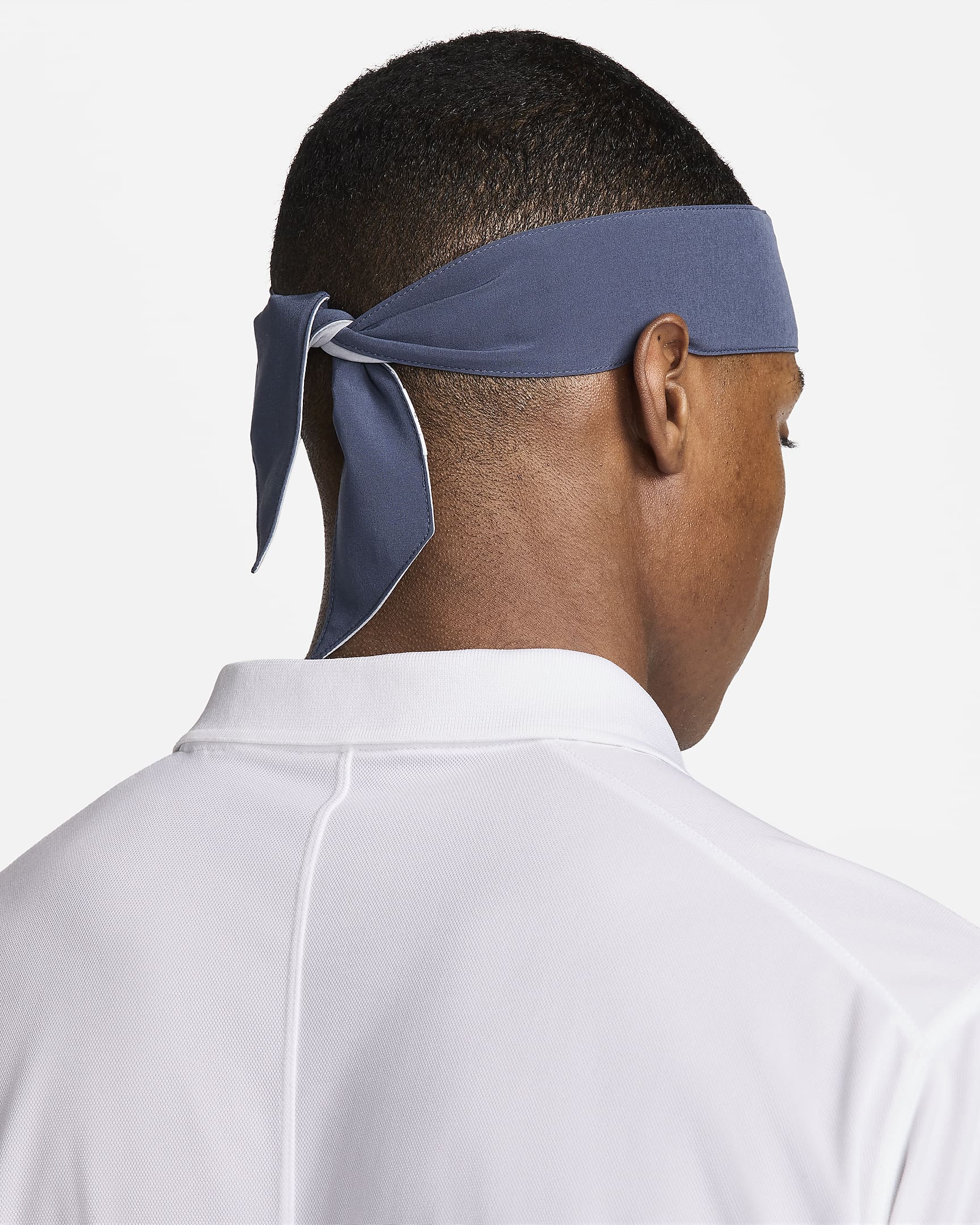 Bandeau de tennis NikeCourt - Thunder Blue/Blanc