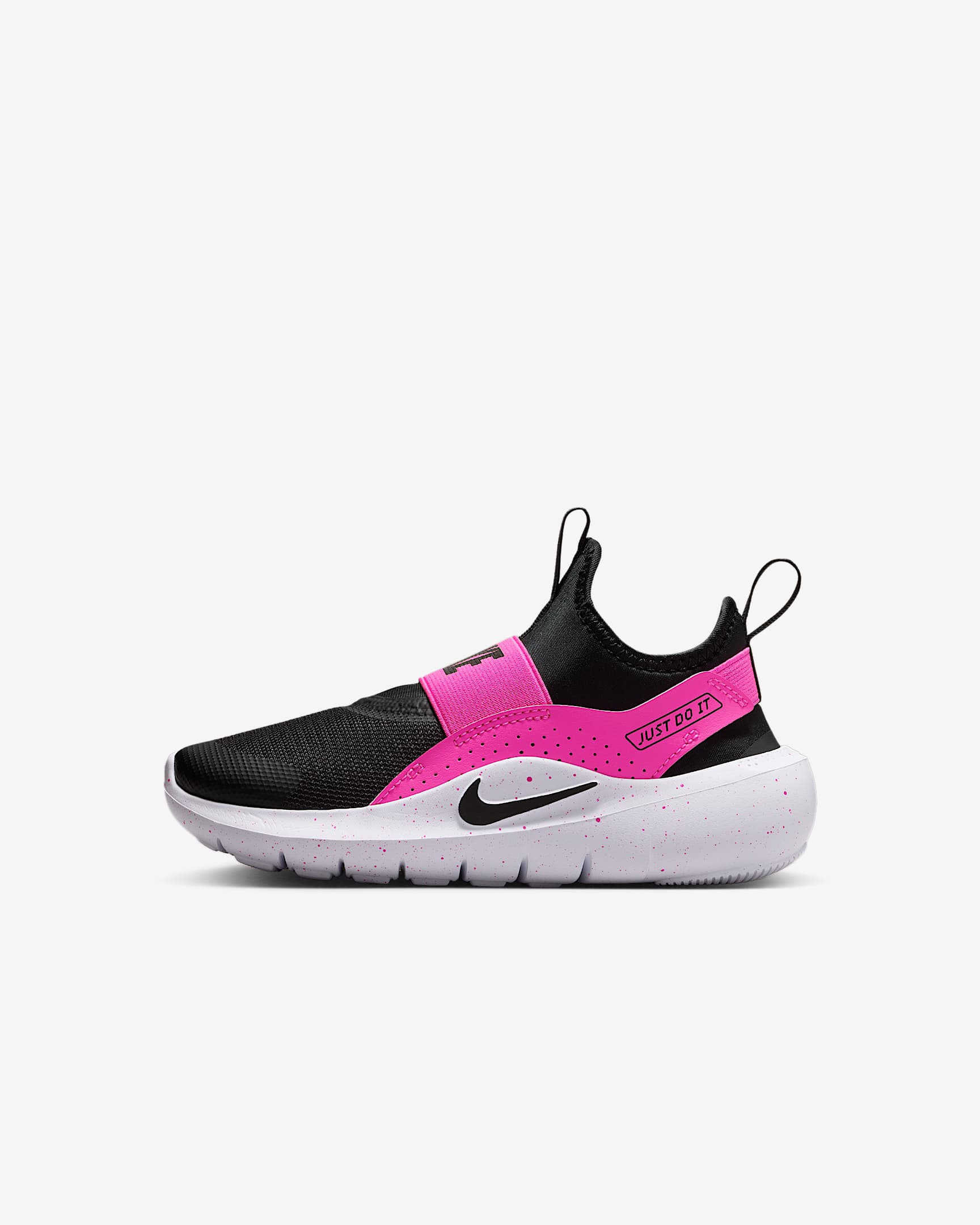 Nike Flex Runner 4 kleuterschoenen - Laser Fuchsia/Wit/Zwart