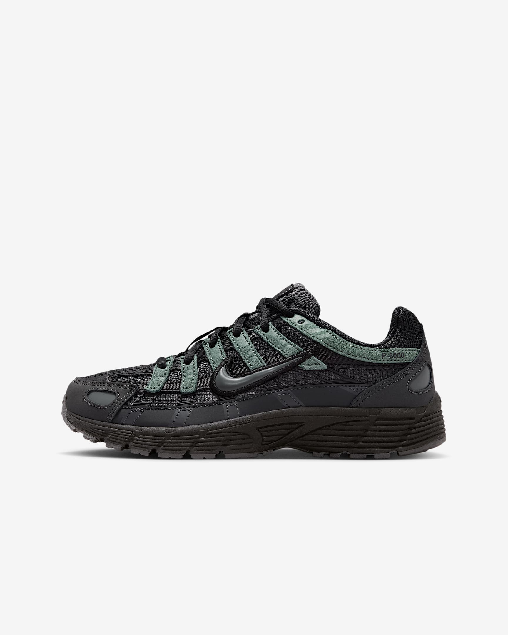 Nike P-6000 Older Kids' Shoes - Anthracite/Dark Smoke Grey/Clay Green/Iron Grey
