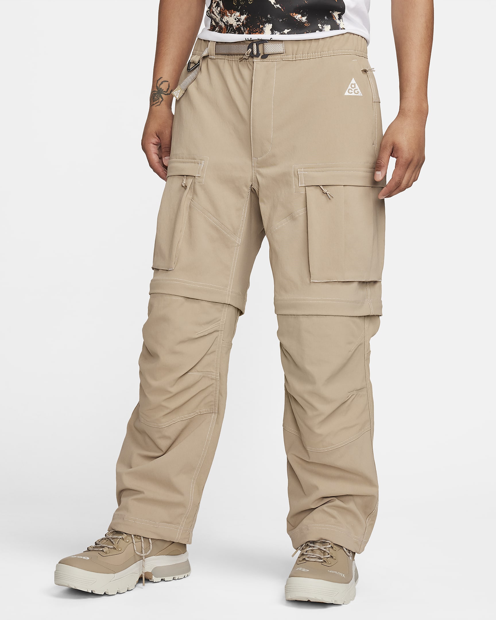 Nike ACG "Smith Summit" Men's Cargo Pants - Khaki/Light Iron Ore/Summit White