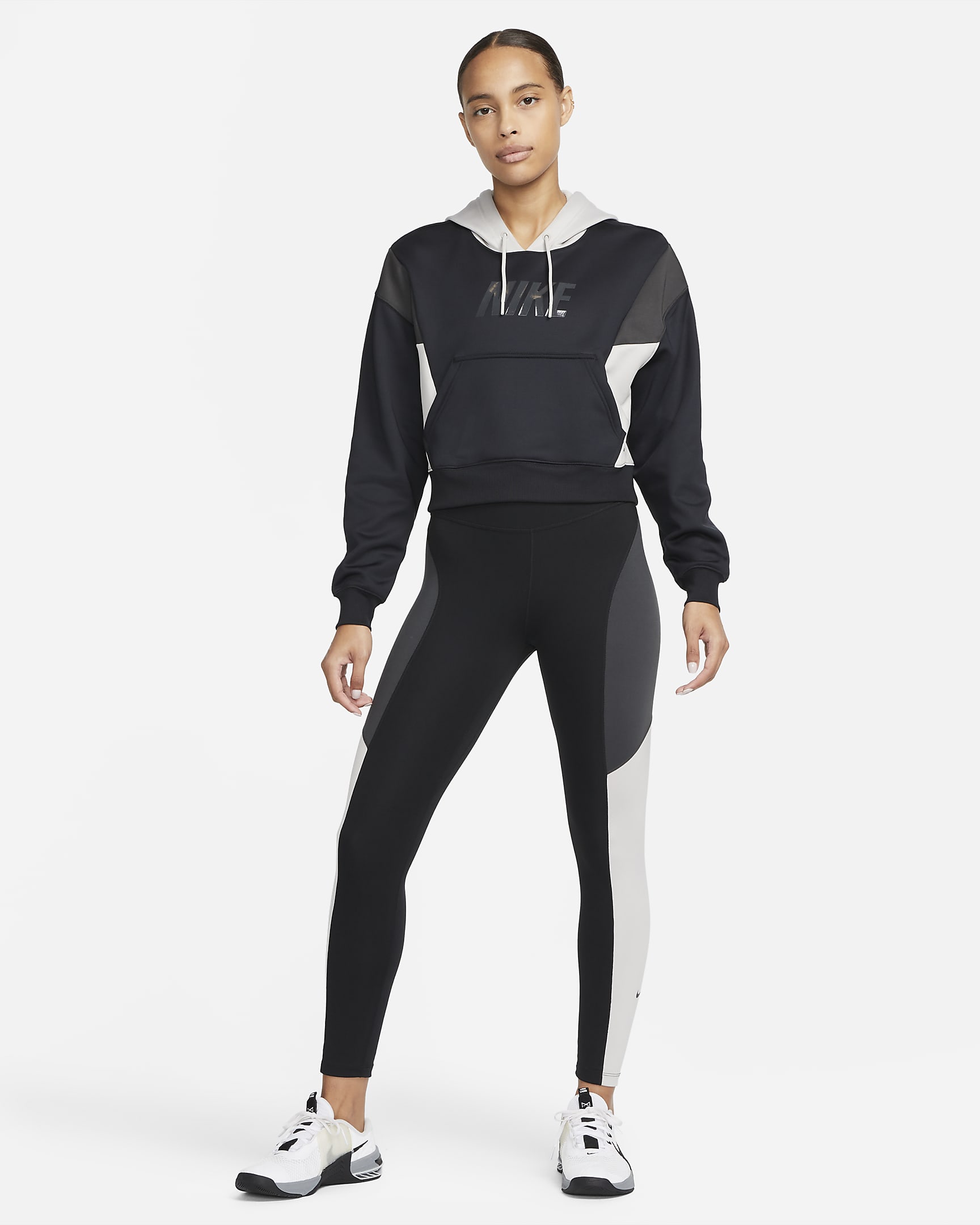 Nike Therma-FIT All Time Women's Colour-Block Training Hoodie. Nike SA