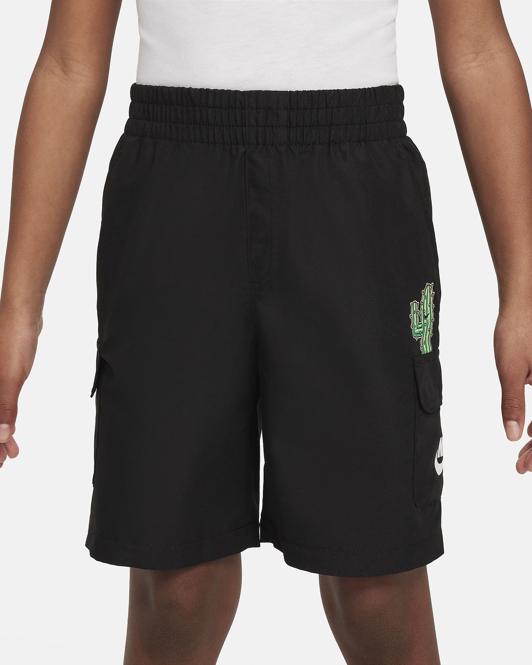 Nike Little Kids' Cargo Shorts - Black