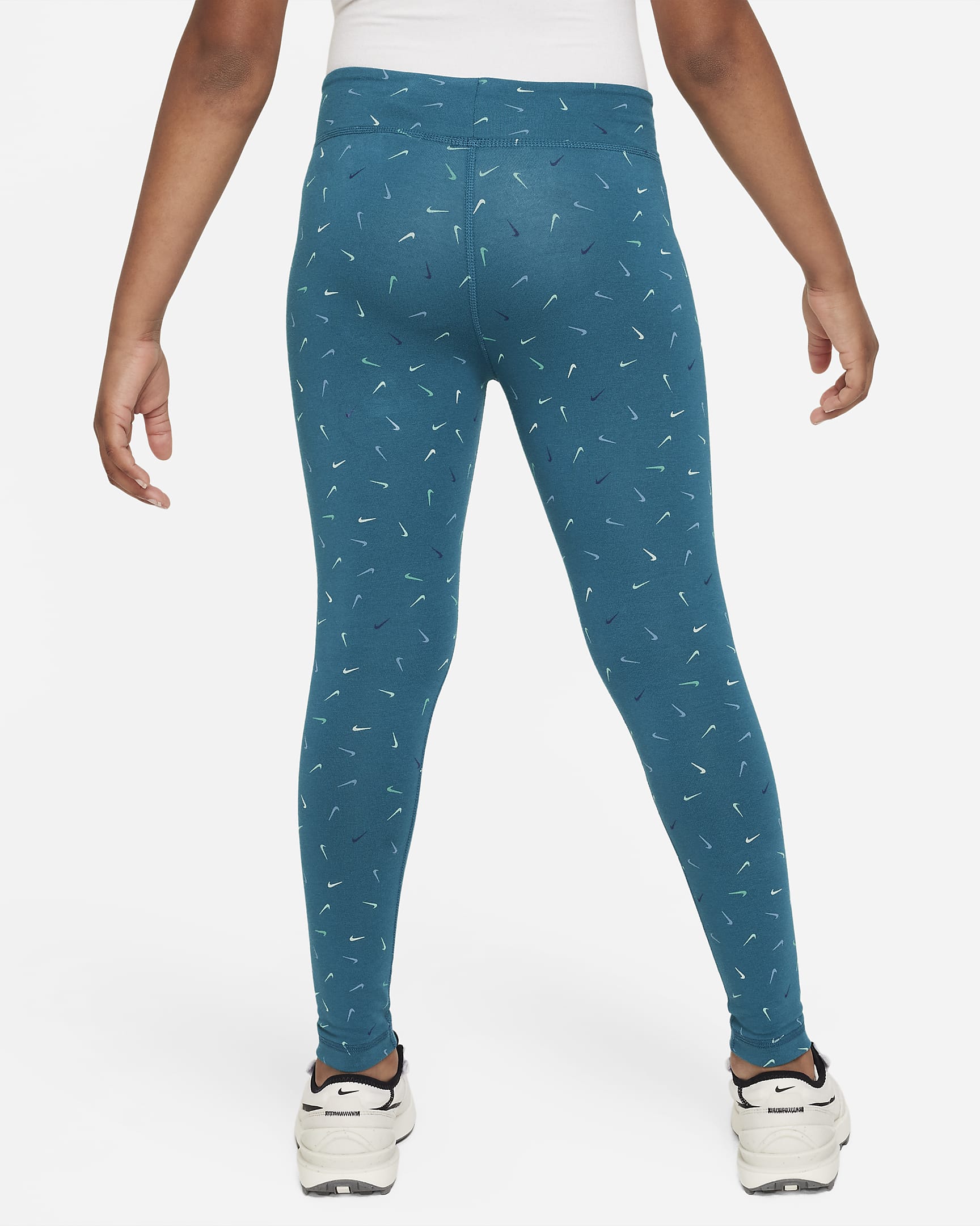 Nike Sportswear Essential Leggings mit mittelhohem Bund für ältere