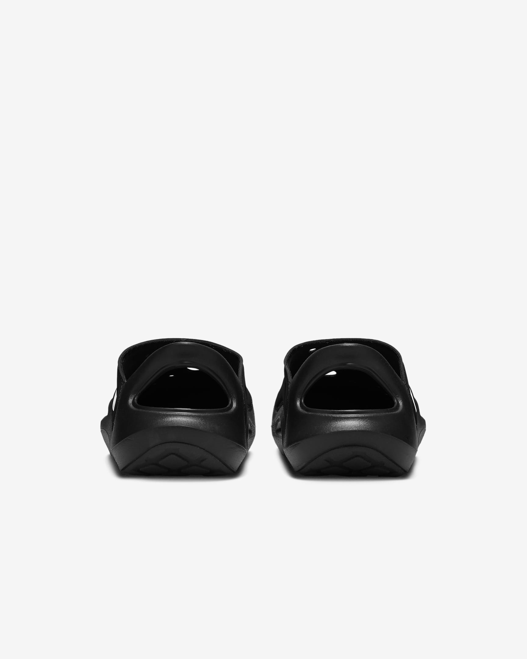 Nike Aqua Swoosh Older Kids' Sandals - Black/Anthracite/White