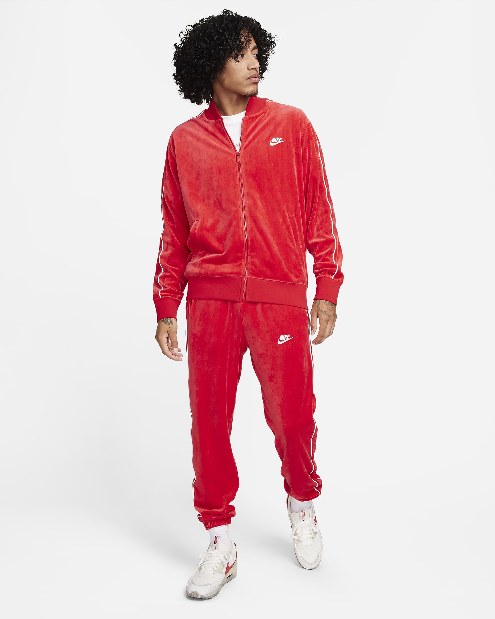 Nike Sportswear Club Men's Velour Jacket. Nike LU