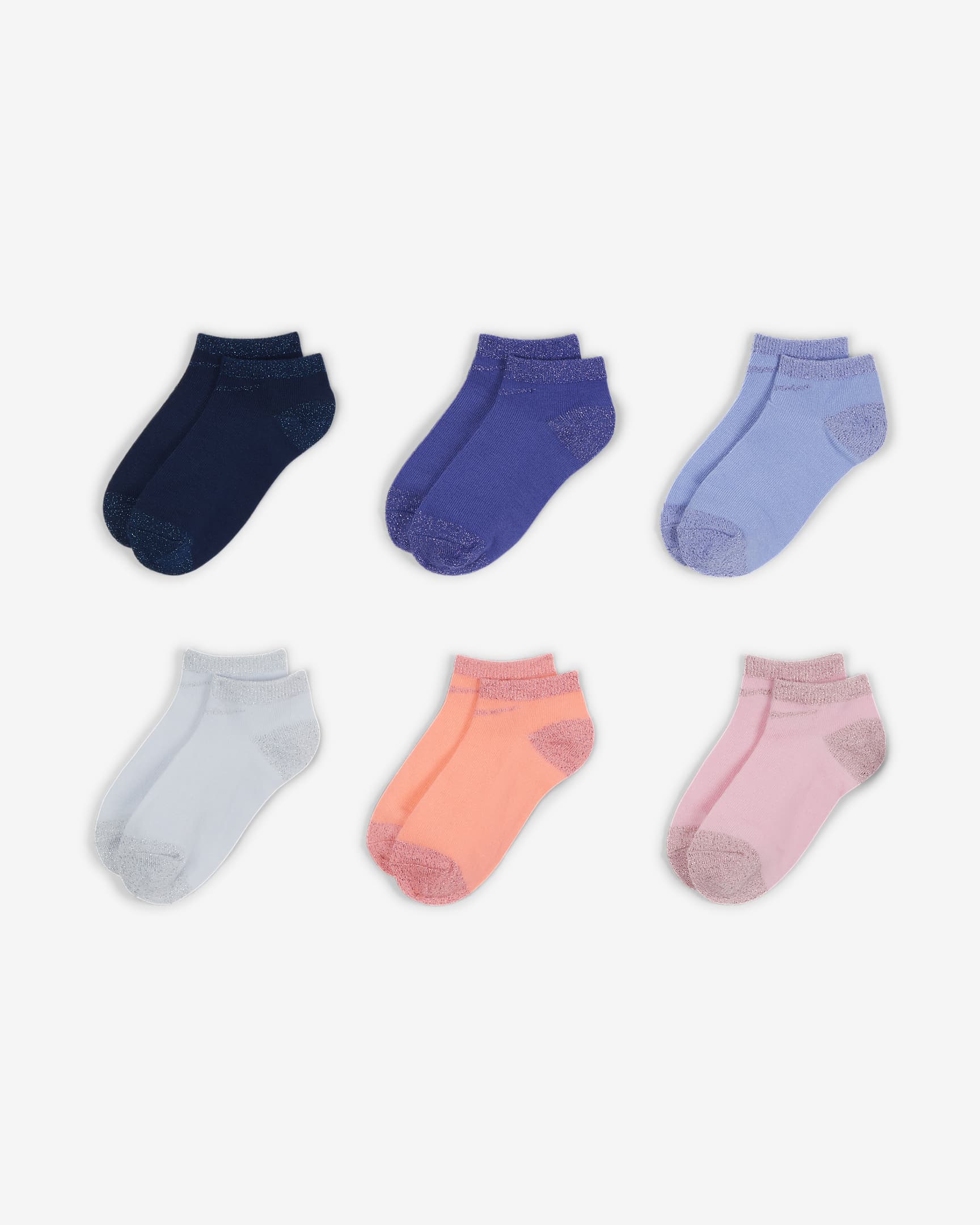 Nike Little Kids No-Show Socks (6 Pairs). Nike.com