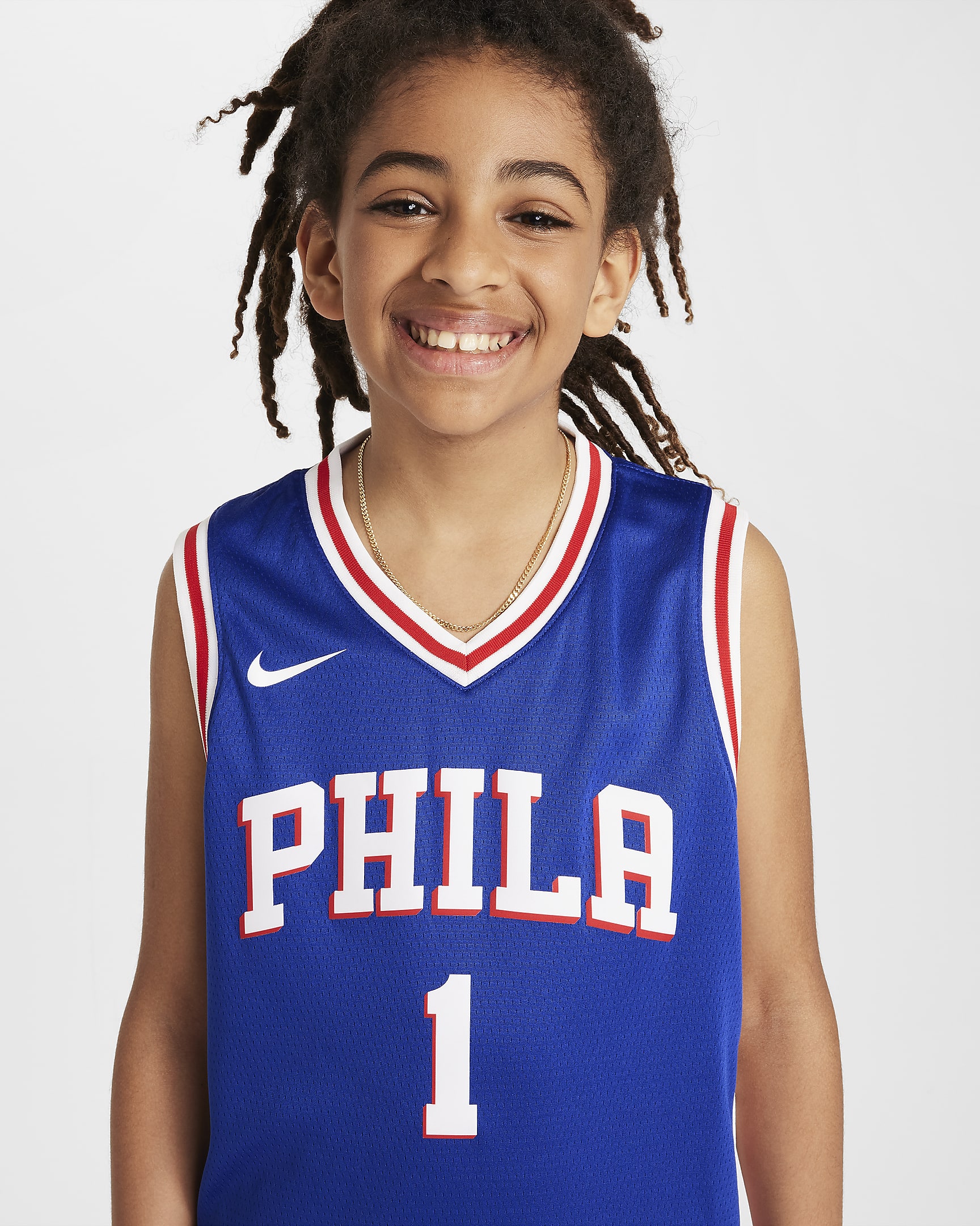 James Harden Philadelphia 76ers 2022/23 Icon Edition Older Kids' (Boys ...