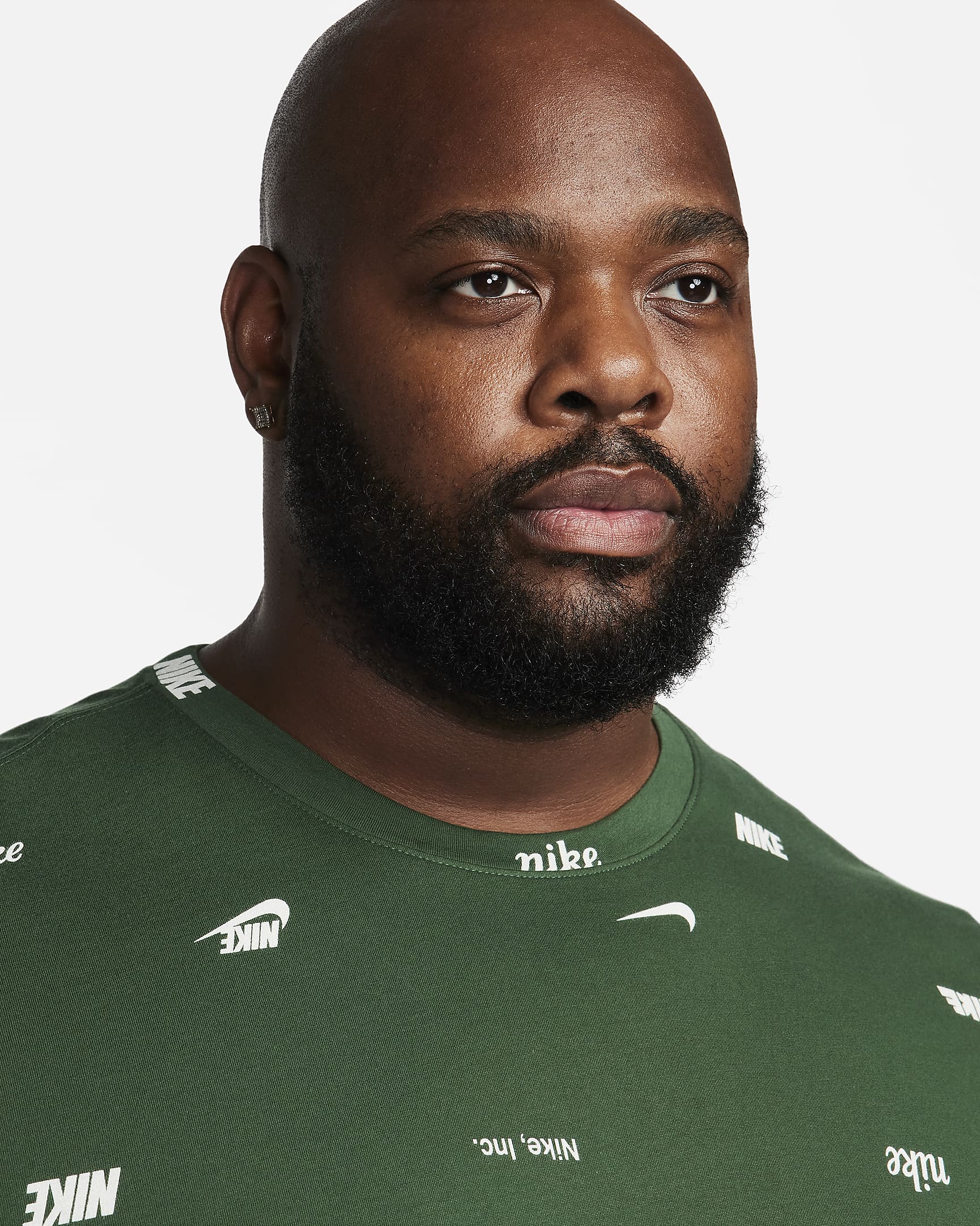 Nike Club Men's Allover Print T-Shirt. Nike.com