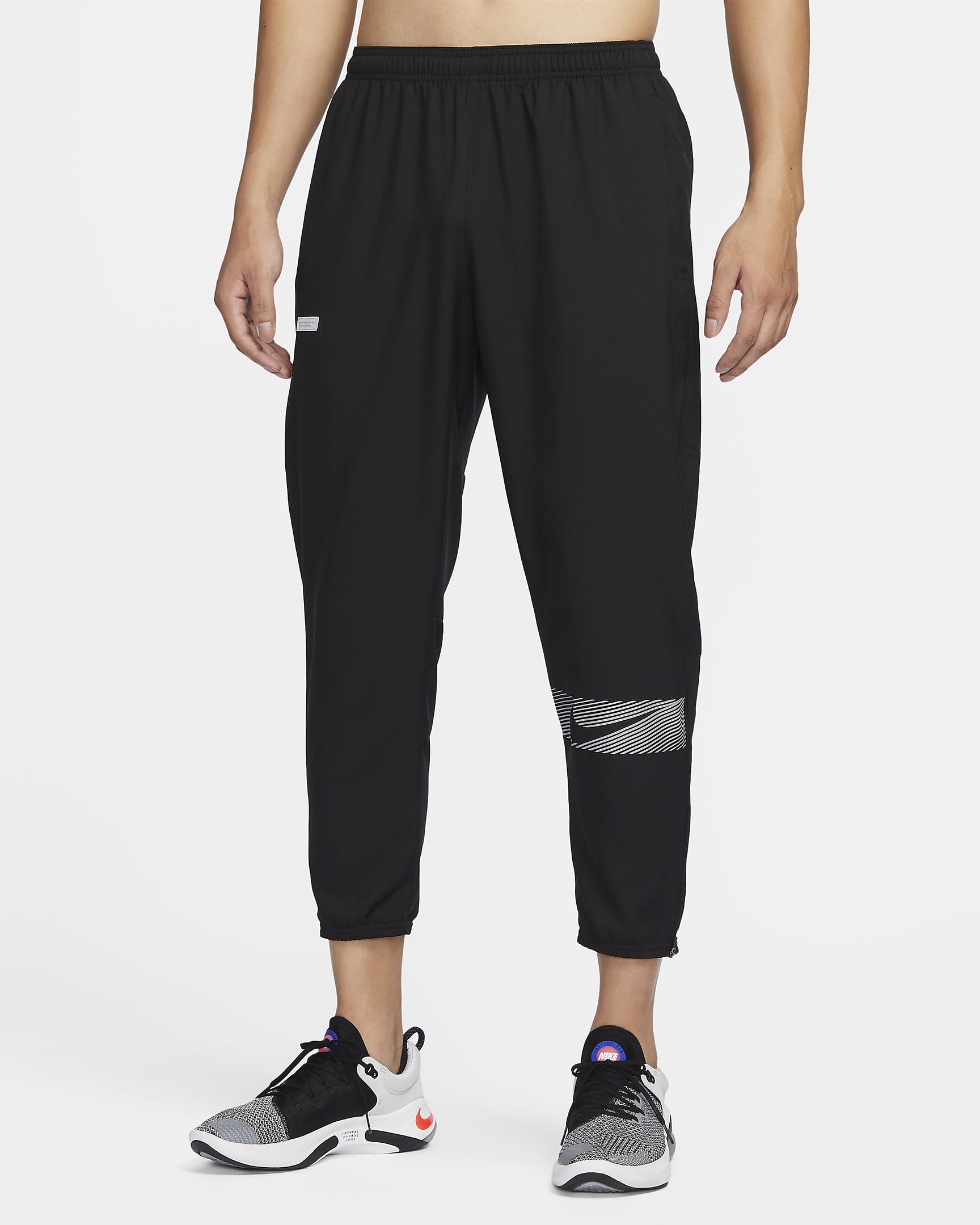 Nike Challenger Flash Men's Dri-FIT Woven Running Trousers - Black