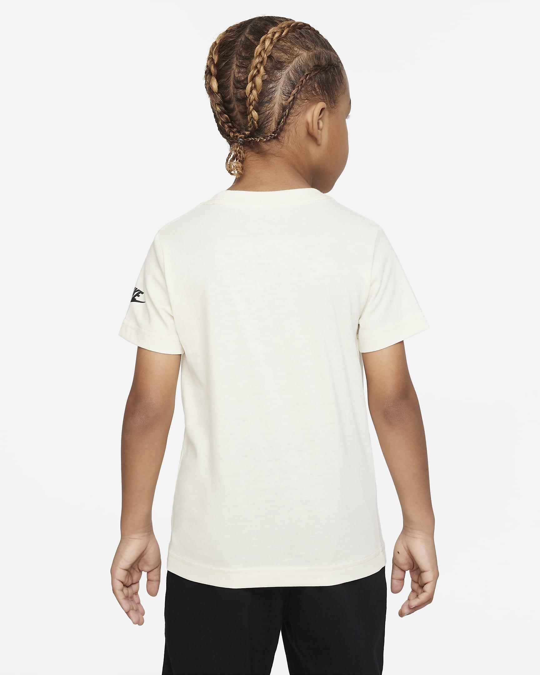 Nike Boxy Bumper Cars Tee Little Kids' T-Shirt - Coconut Milk