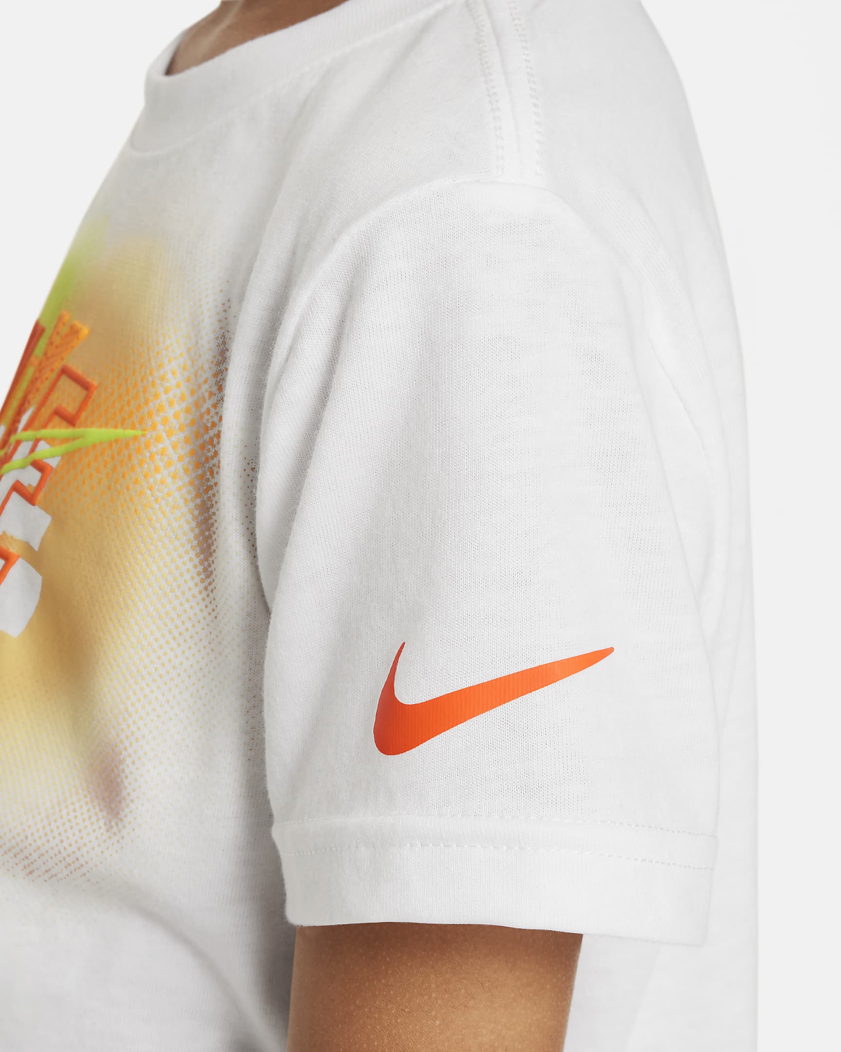 Ensemble avec short Nike Hazy Rays pour enfant - Safety Orange