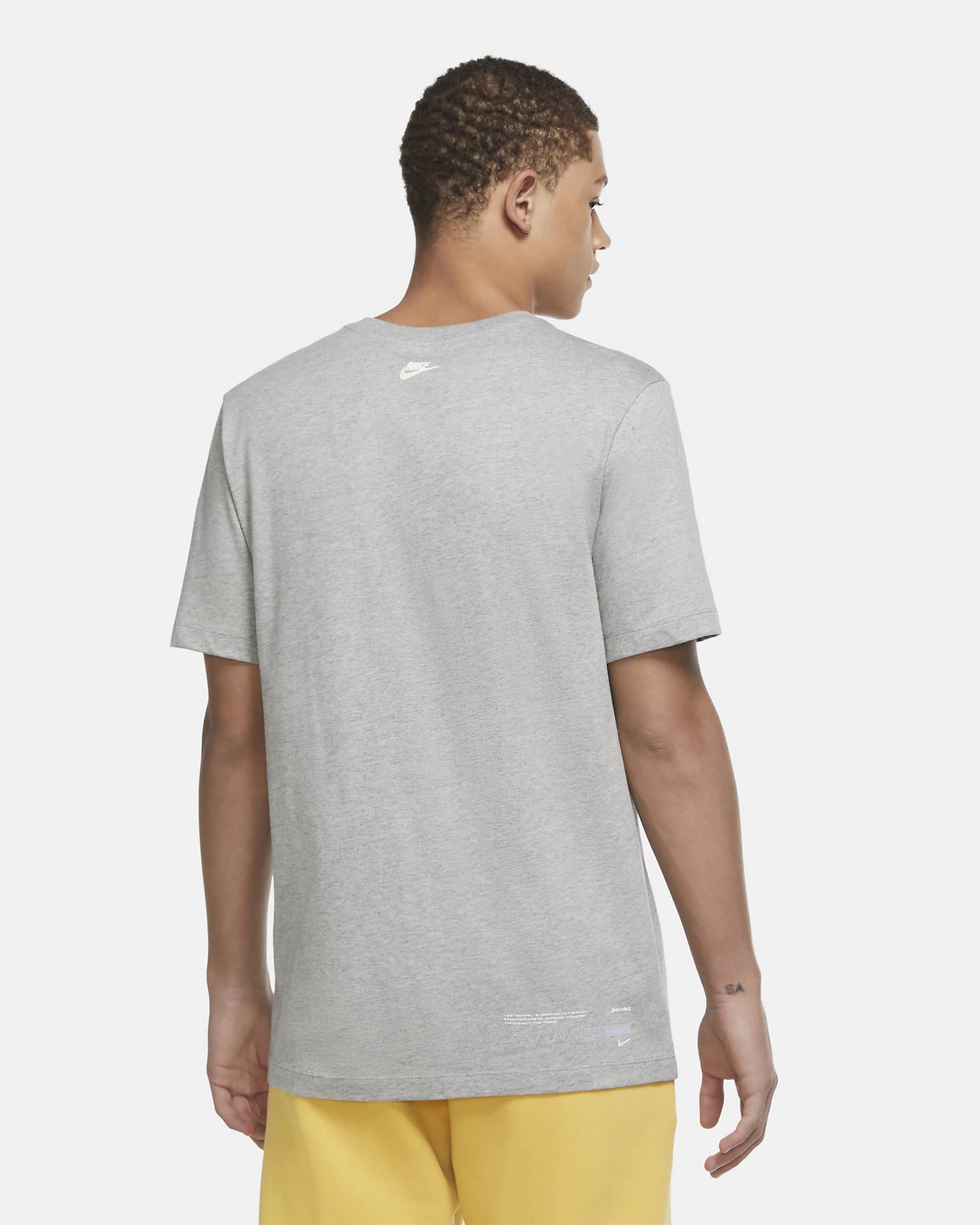 Nike Sportswear Men's Short-Sleeve T-Shirt - Dark Grey Heather