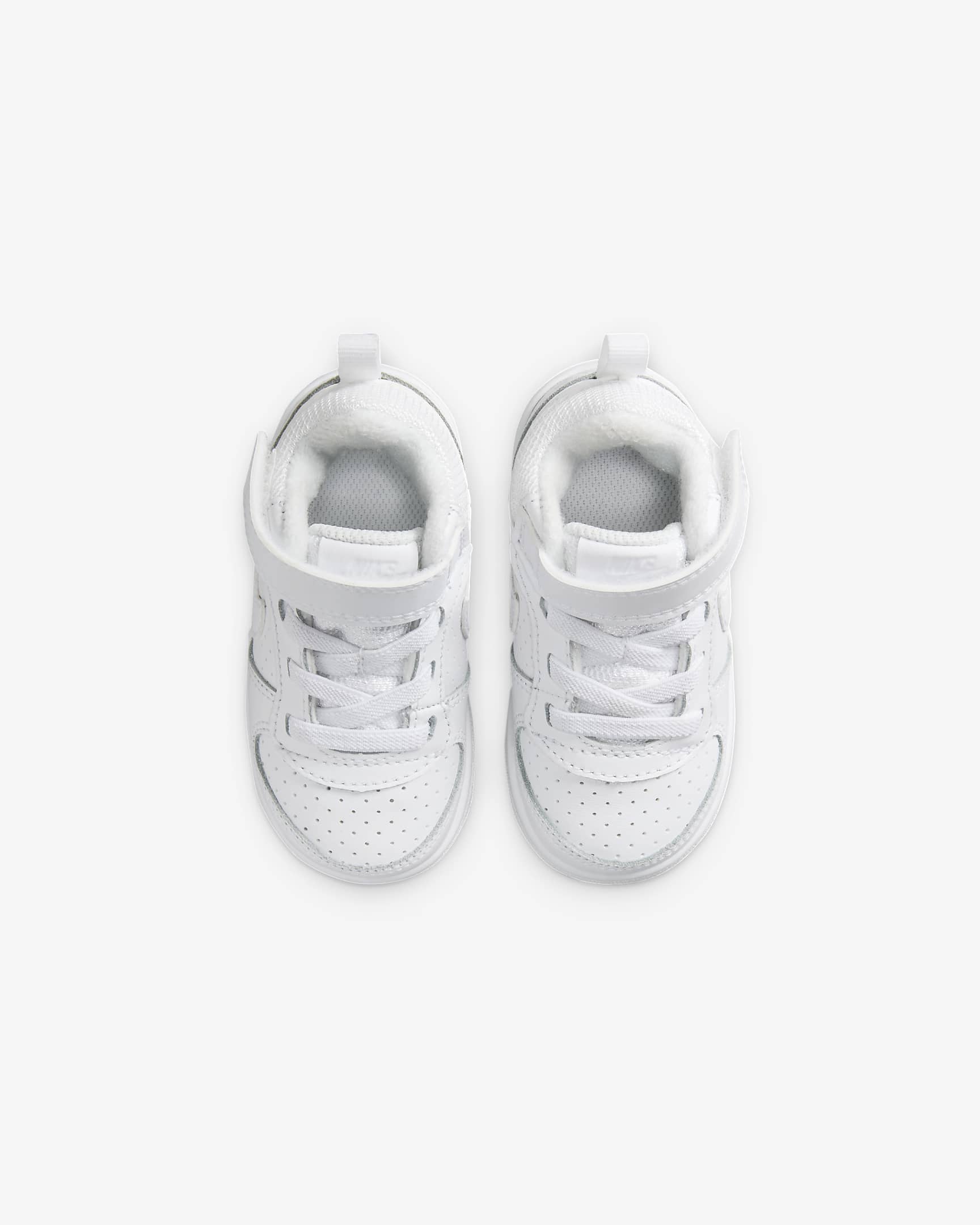 Nike Court Borough Mid Baby/Toddler Shoes - White/White