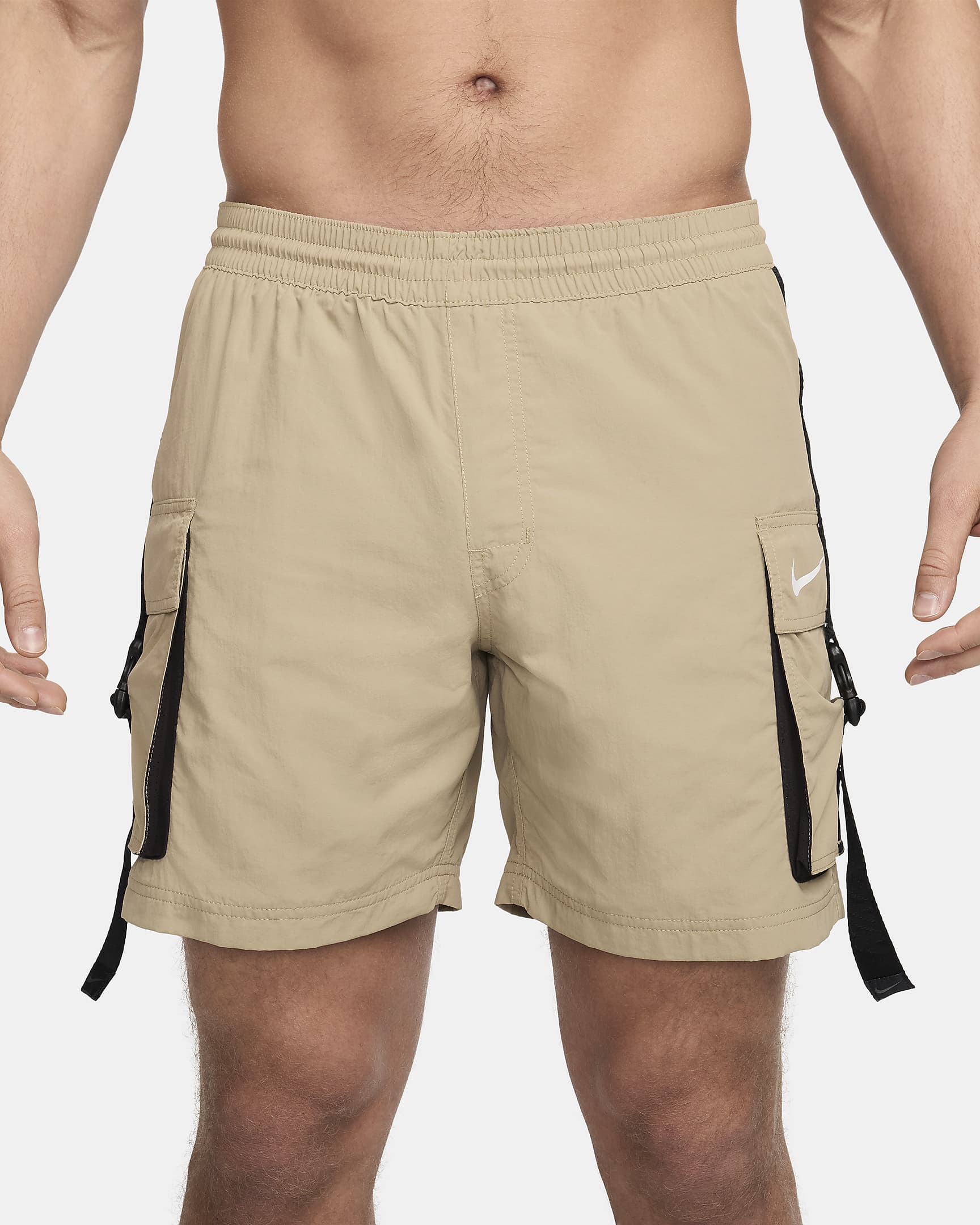 Shorts de vóleibol de 18 cm para hombre Natación Nike - Caqui