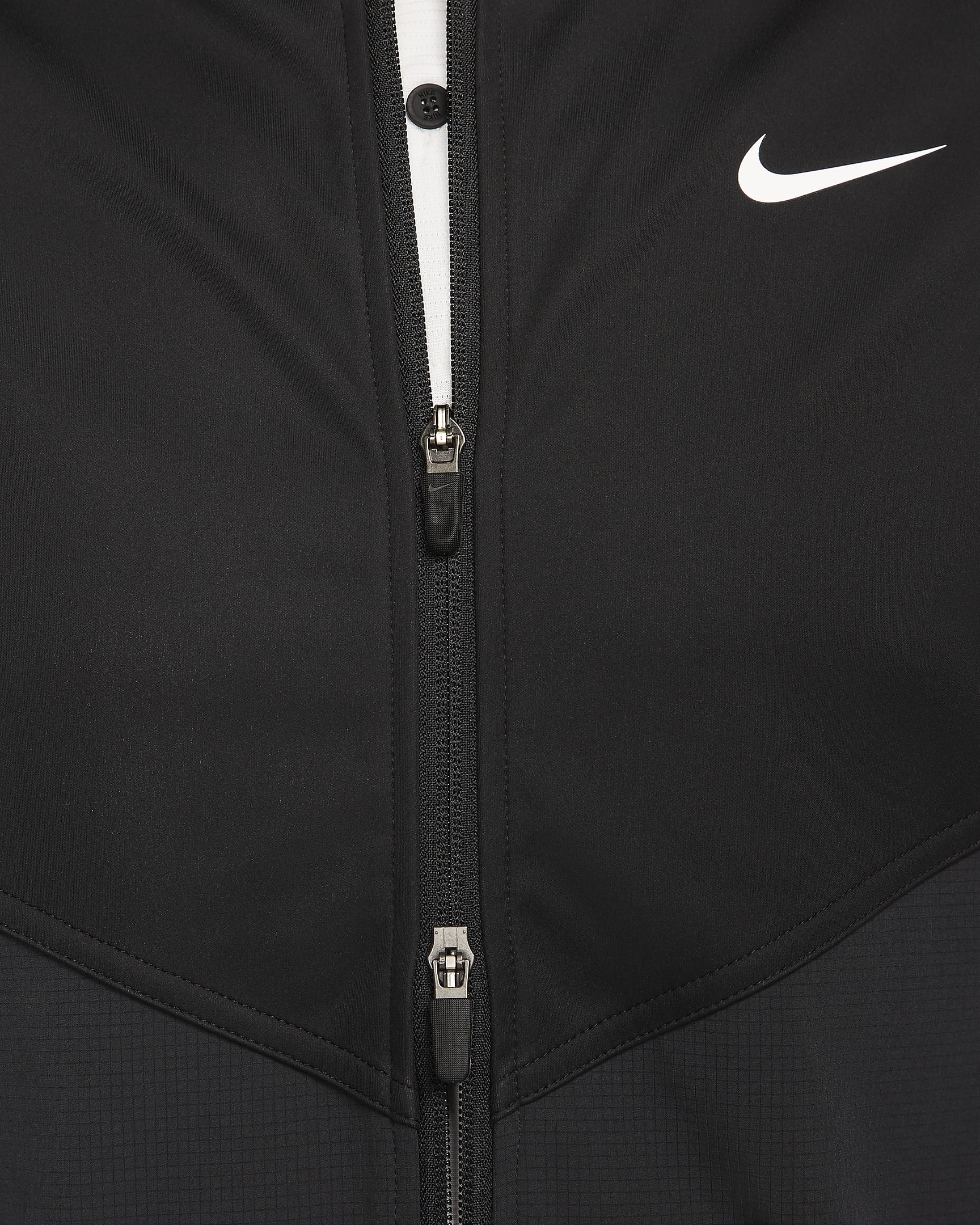 Nike Tour Essential Men's Golf Jacket - Black/Black/White