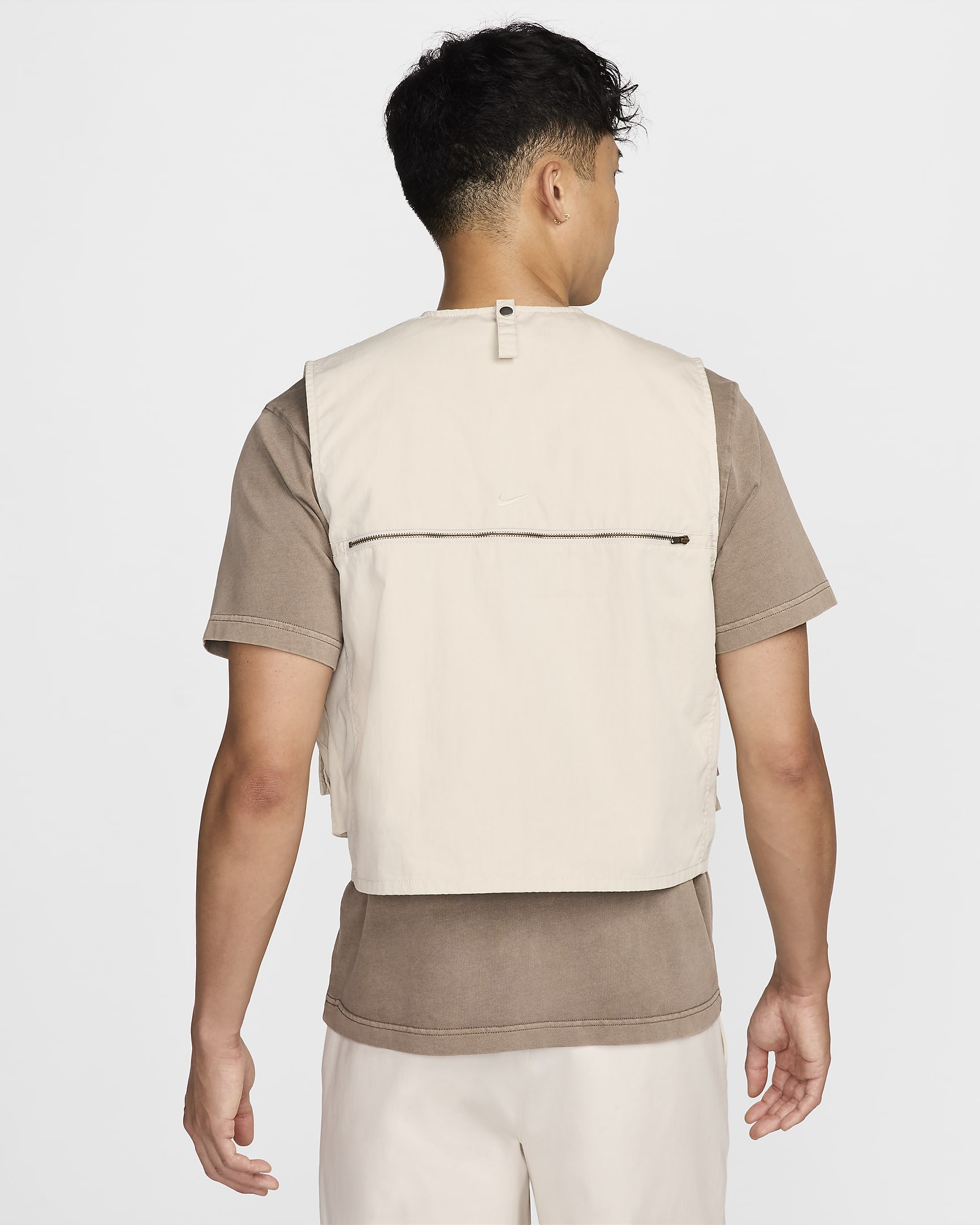 Nike Life Men's Utility Vest - Light Orewood Brown/Light Orewood Brown