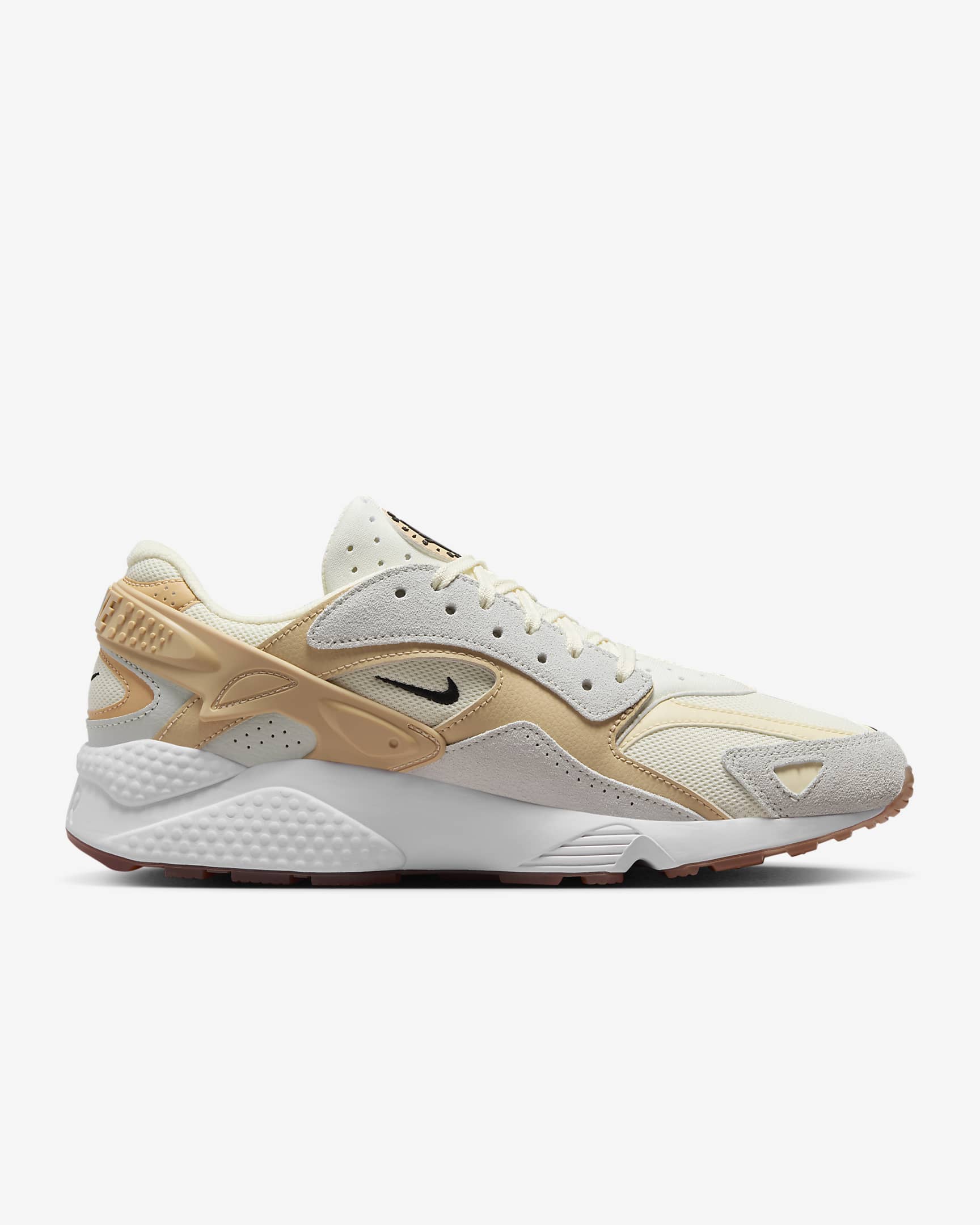 Nike Air Huarache Runner Men's Shoes - Coconut Milk/Sesame/Light Silver/Black