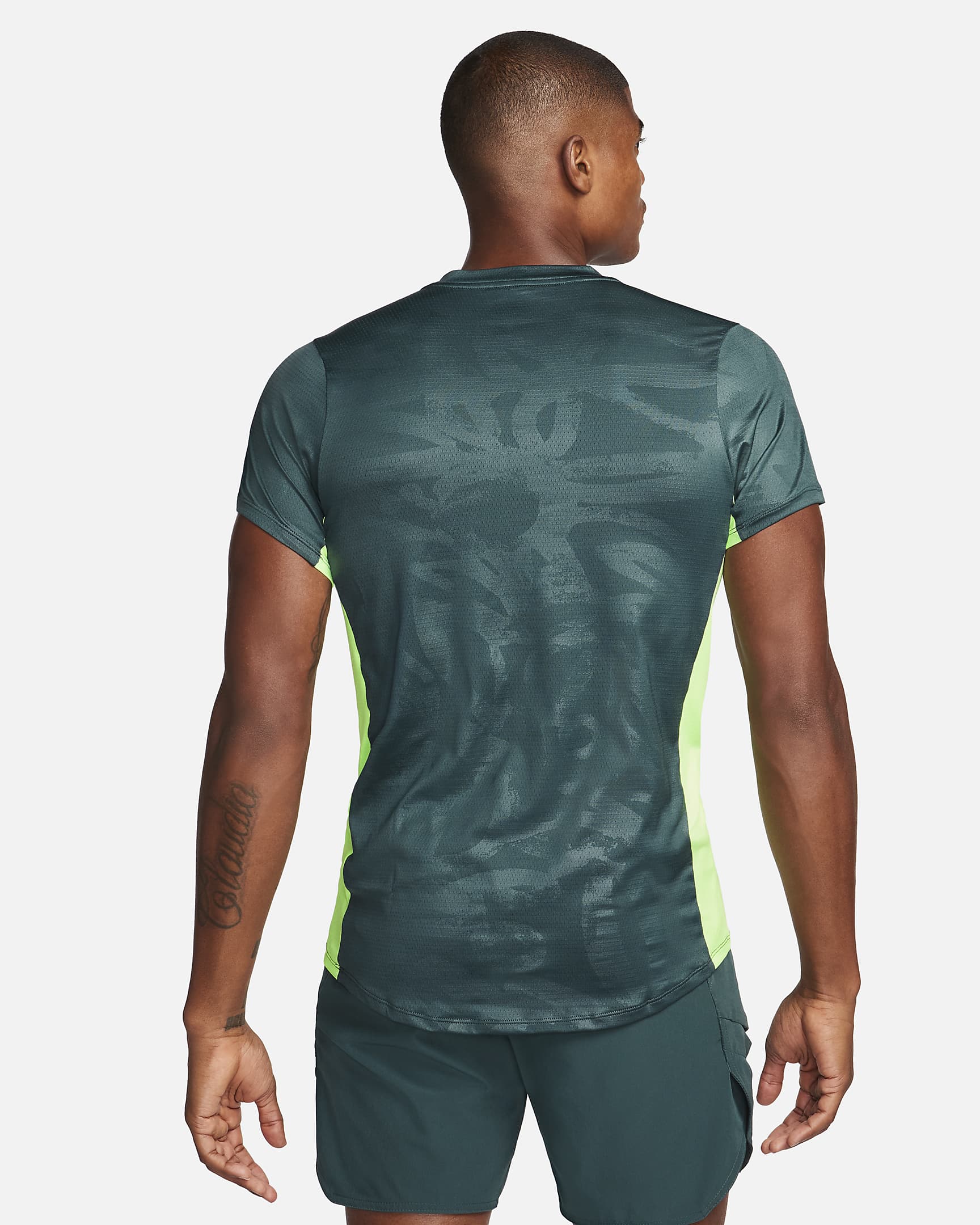 NikeCourt Dri FIT Advantage Men #39 s Tennis Top Nike LU