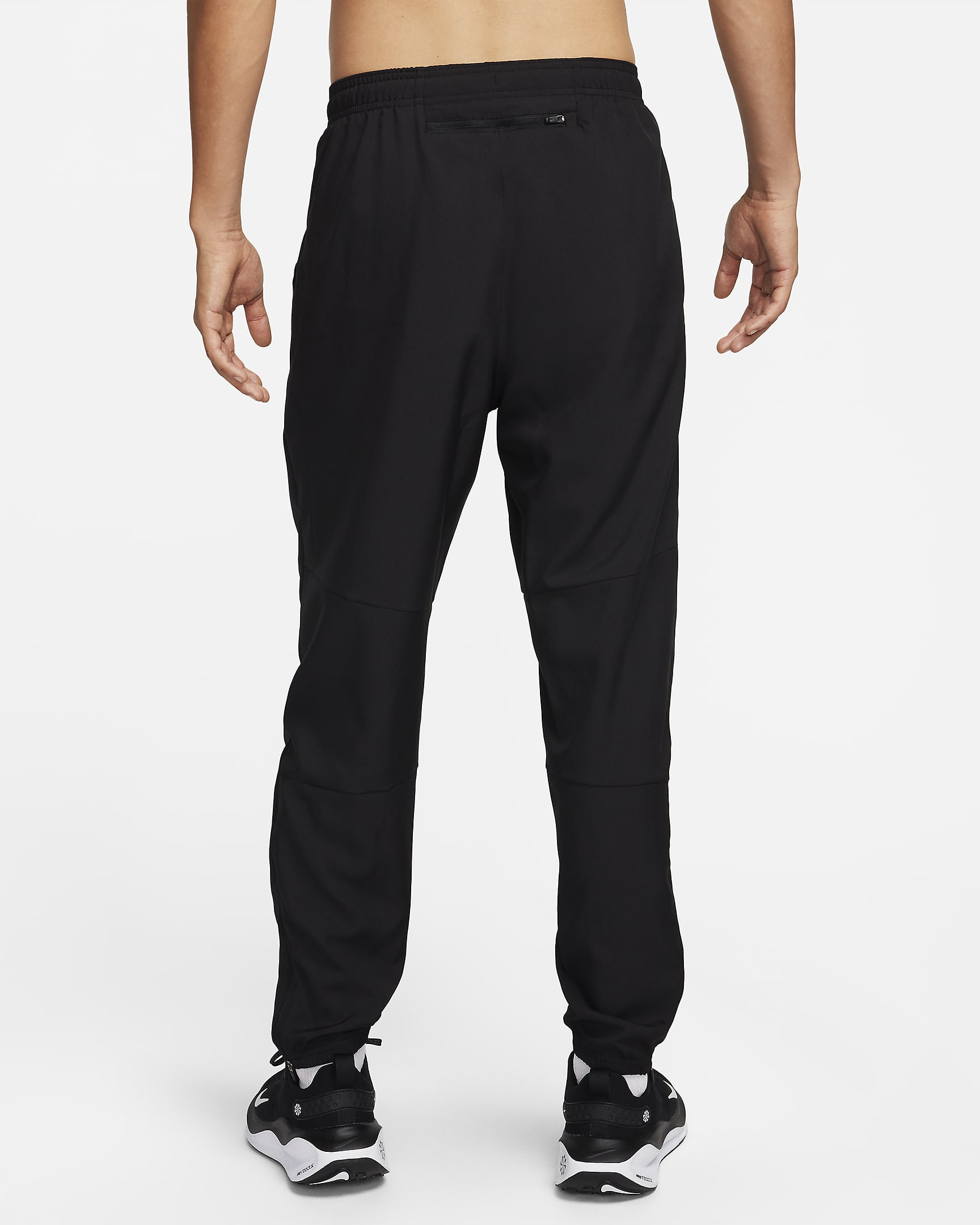 Nike Challenger Dri-FIT geweven hardloopbroek voor heren - Zwart/Zwart