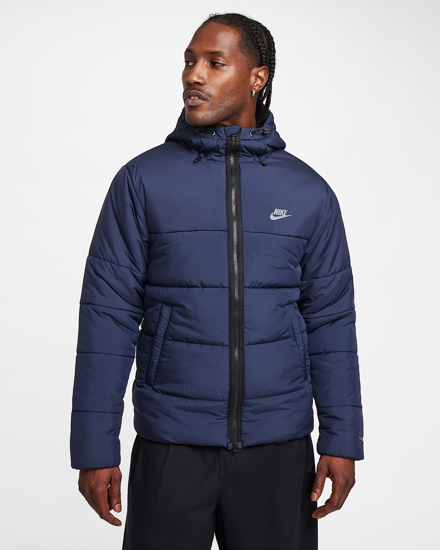 Giacca con imbottitura sintetica Nike Sportswear - Uomo - Ossidiana/Ossidiana