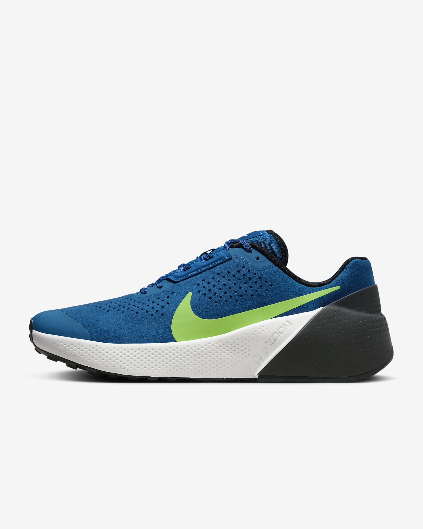 Nike Air Zoom TR 1-træningssko til mænd - Court Blue/sort/Platinum Tint/Green Strike