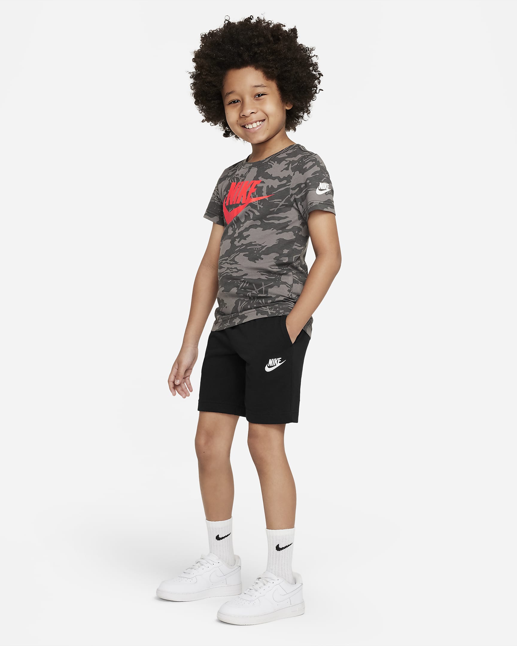 Nike Little Kids' Camo T-Shirt. Nike.com