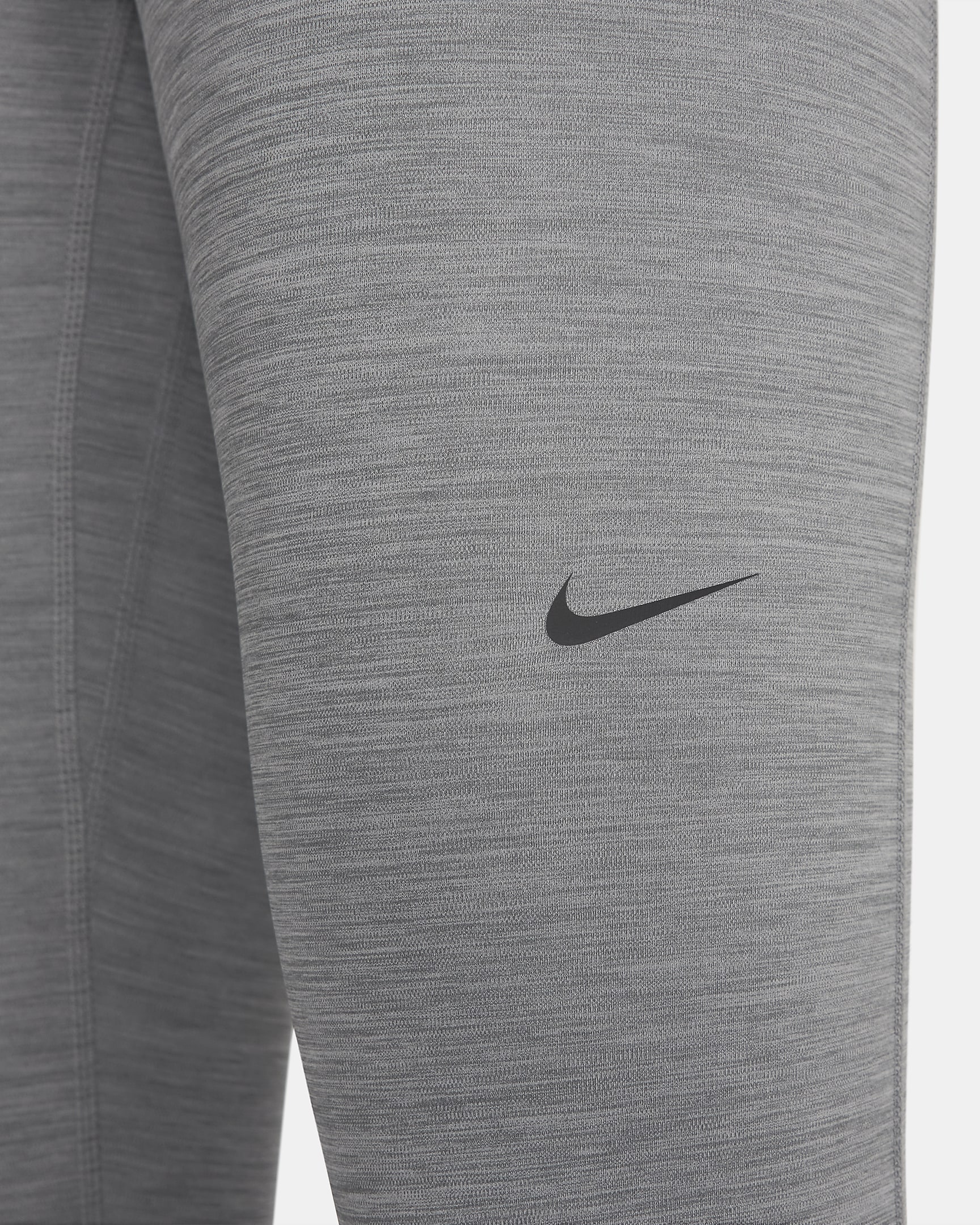 Nike Pro 365 Women's Mid-Rise 7/8 Leggings - Smoke Grey/Heather/Black/Black