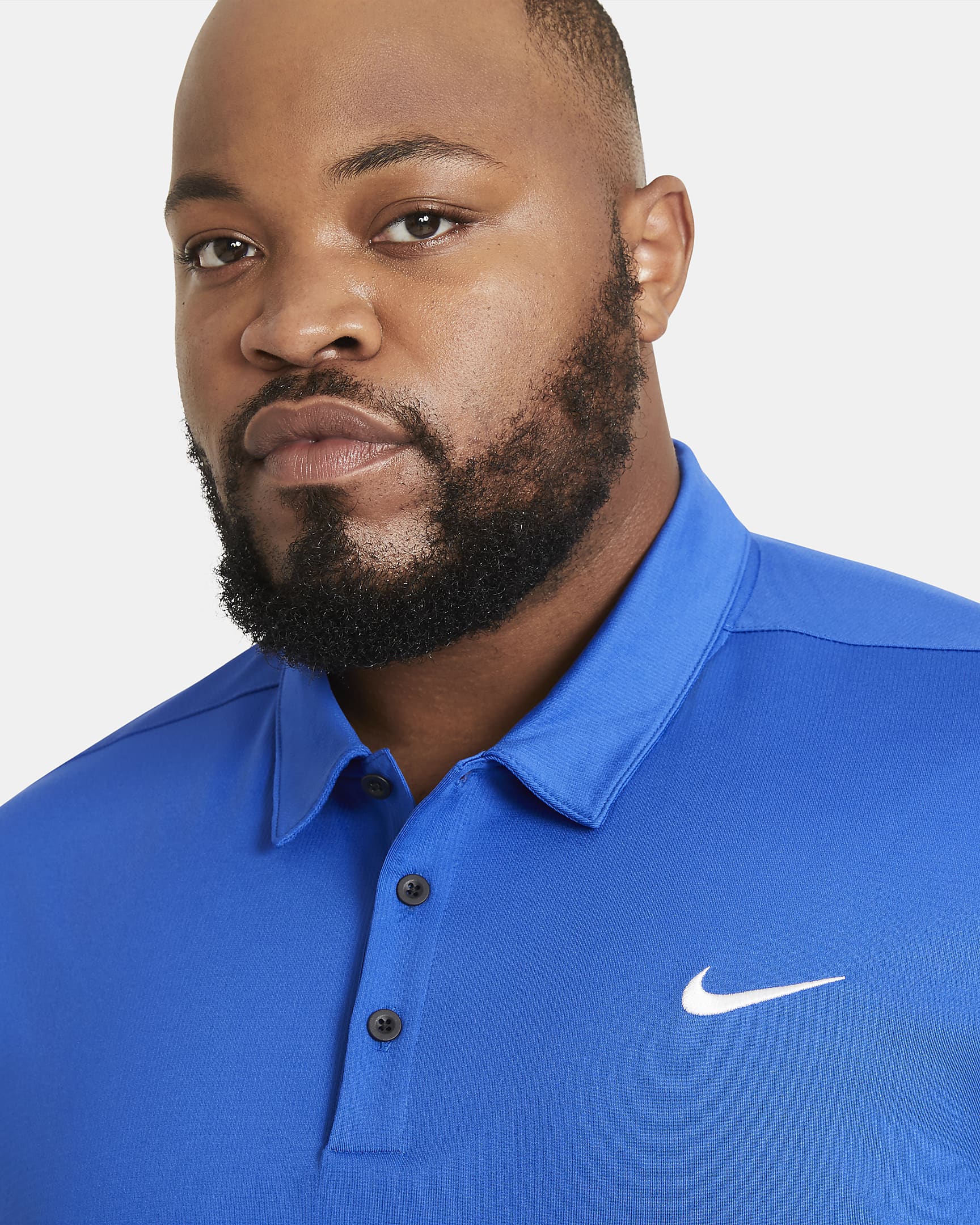 Nike Men's Football Polo - Game Royal/Black/White