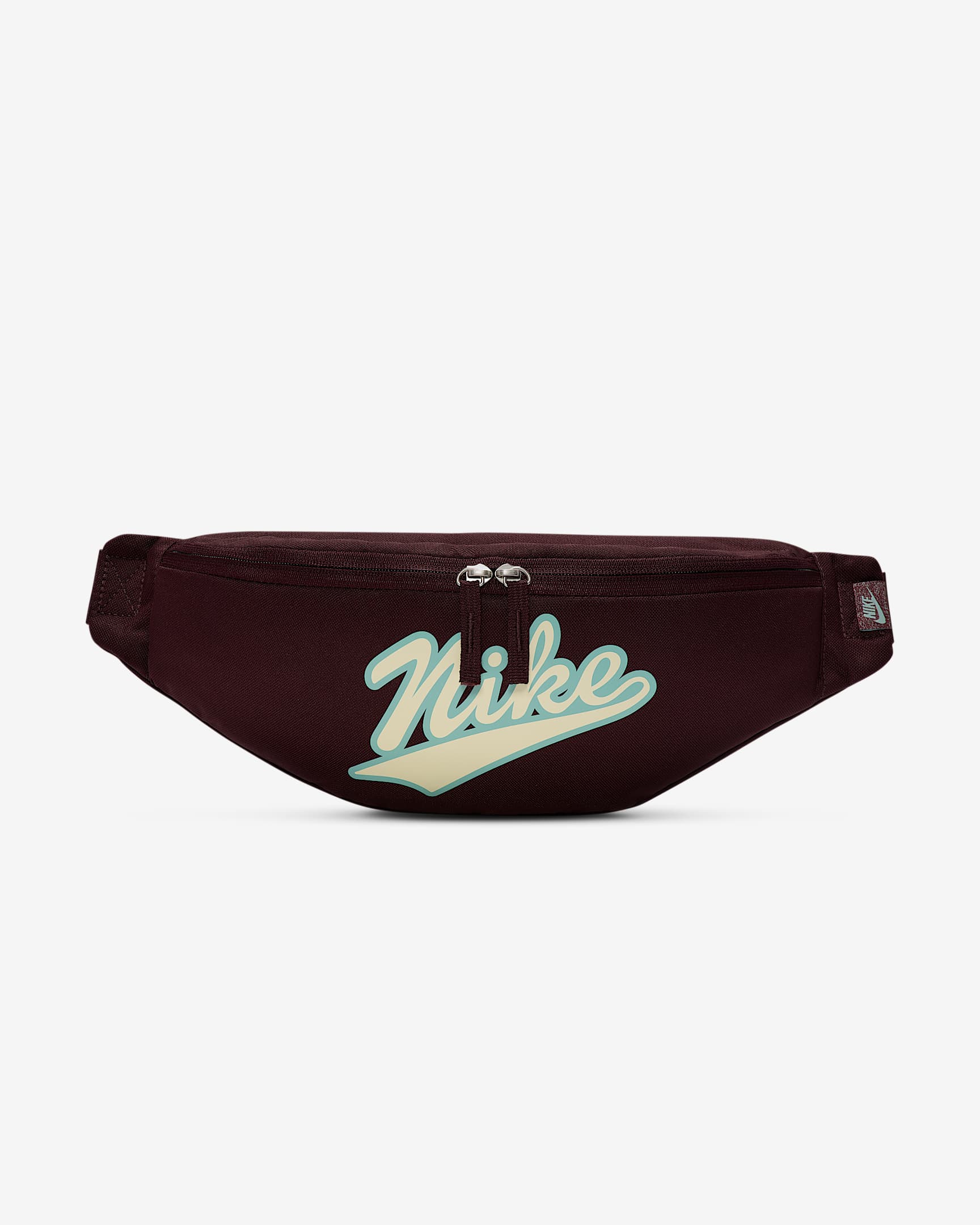 Nike Heritage Cross-Body Bag (3L) - Burgundy Crush/Cannon/Light Khaki