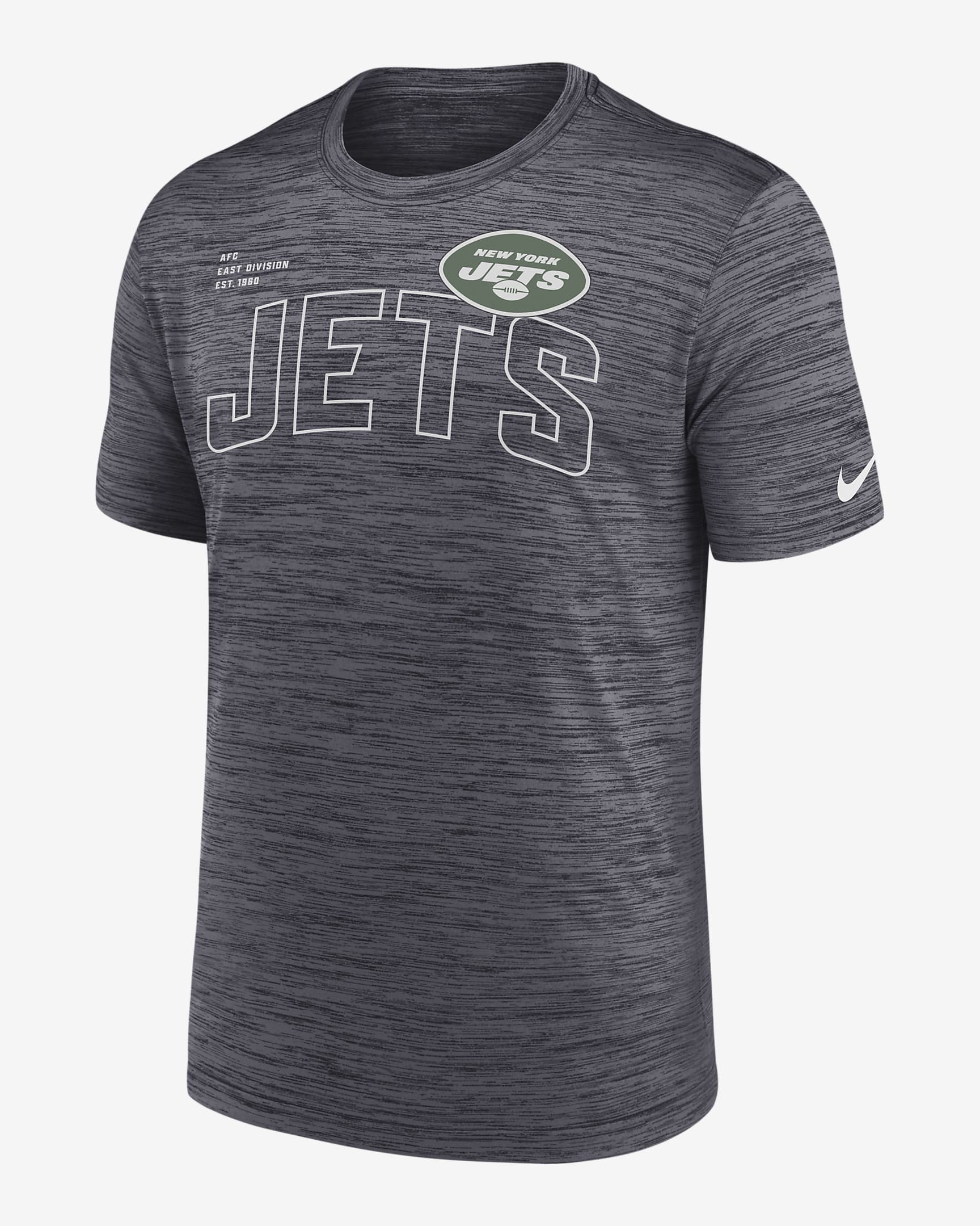 New York Jets Velocity Arch Men's Nike NFL T-Shirt. Nike.com