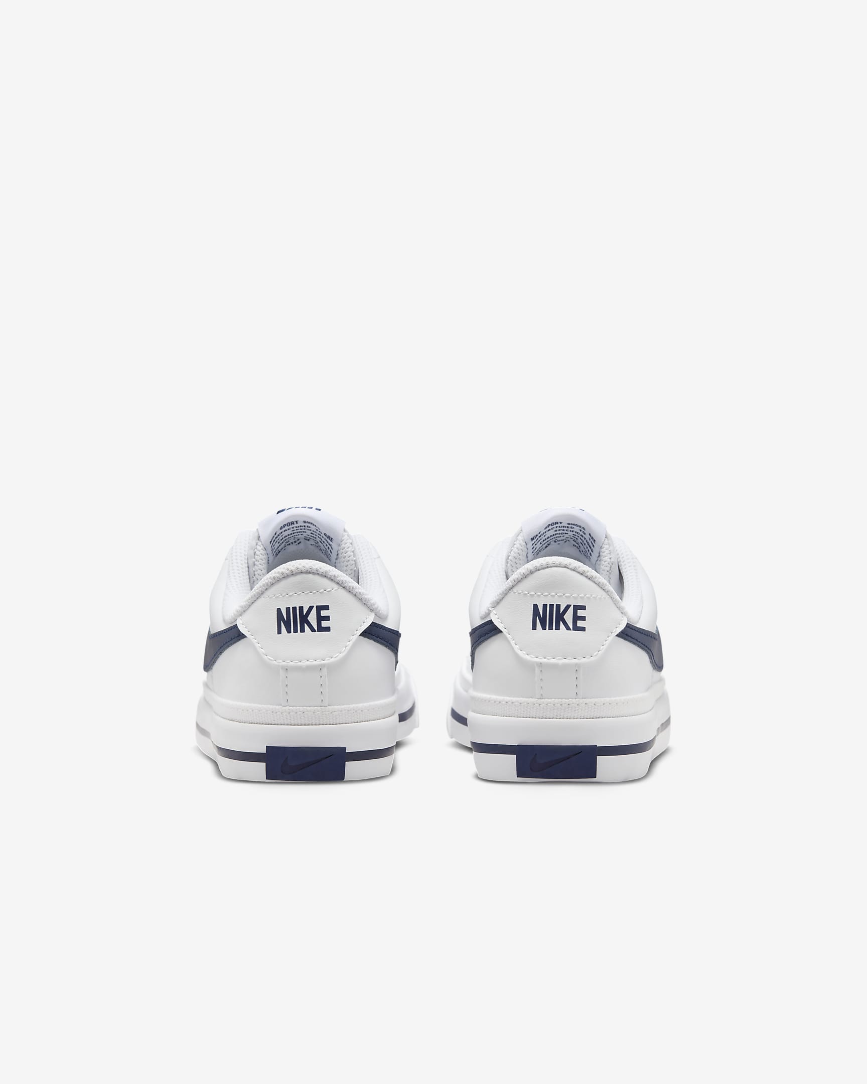 NikeCourt Legacy Older Kids' Shoes - White/Midnight Navy