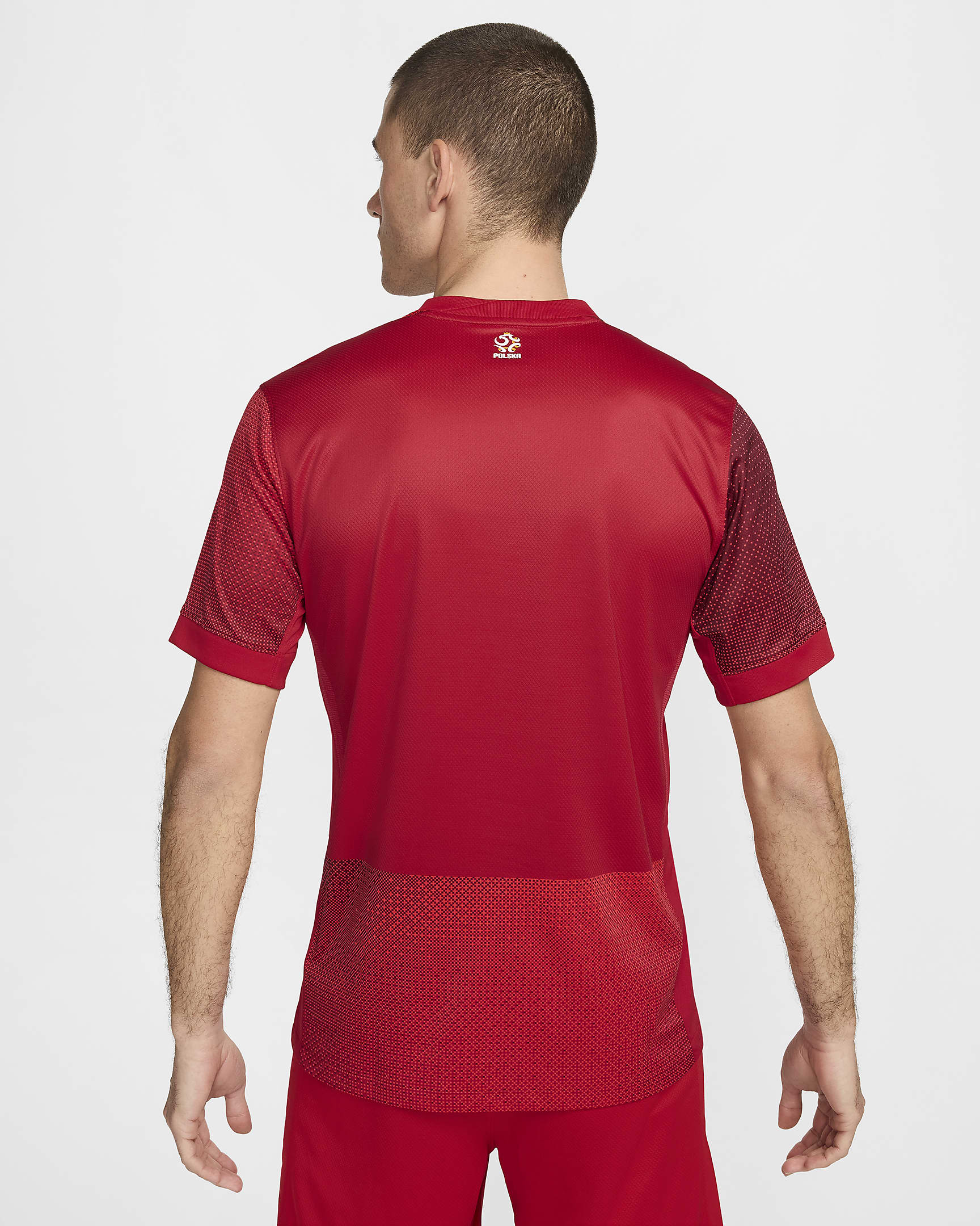 Maillot de foot replica Nike Dri-FIT Pologne 2024/25 Stadium Extérieur pour homme - Bright Crimson/Gym Red/Team Red/Blanc