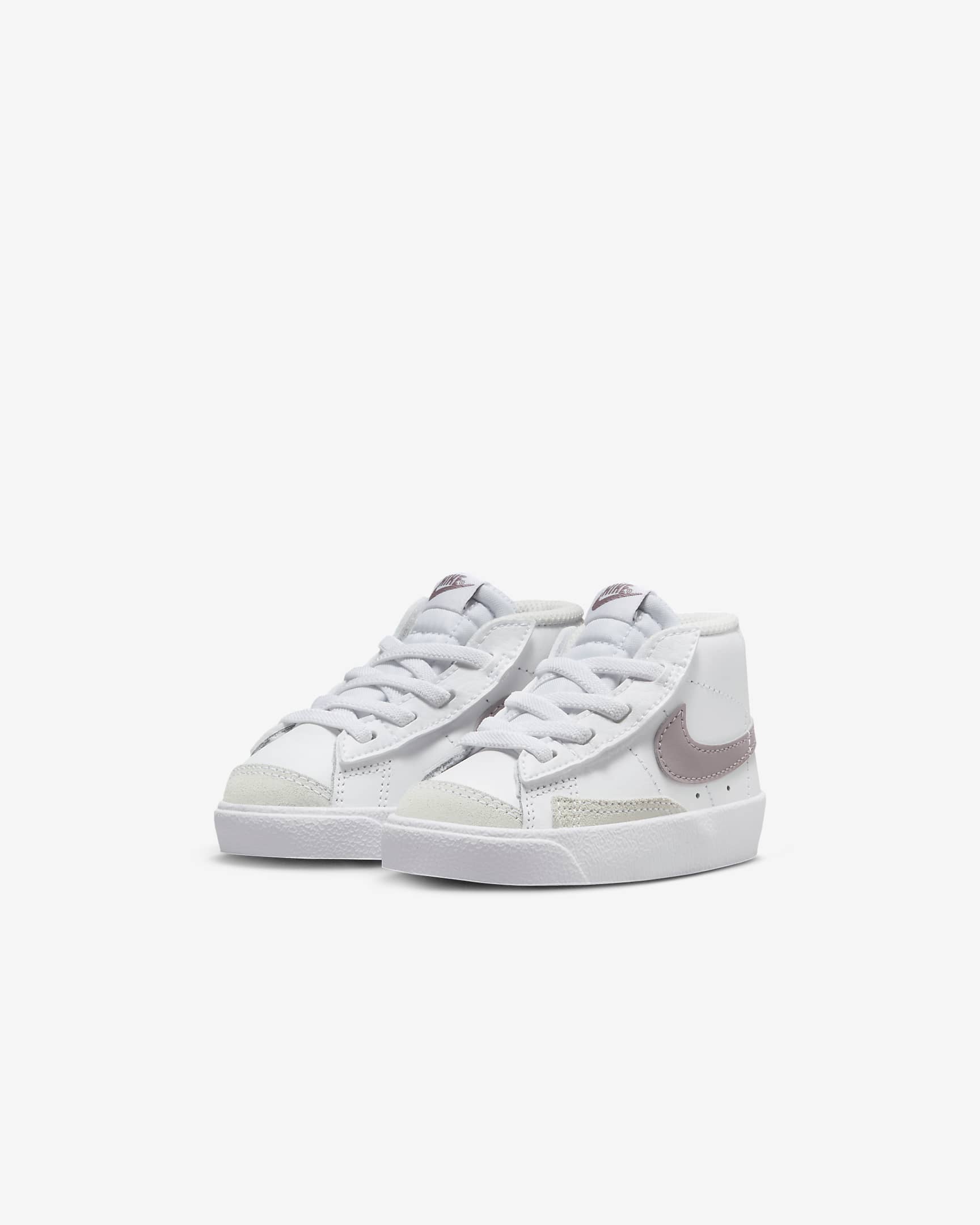 Nike Blazer Mid '77 Baby/Toddler Shoes - White/Phantom/Light Violet Ore