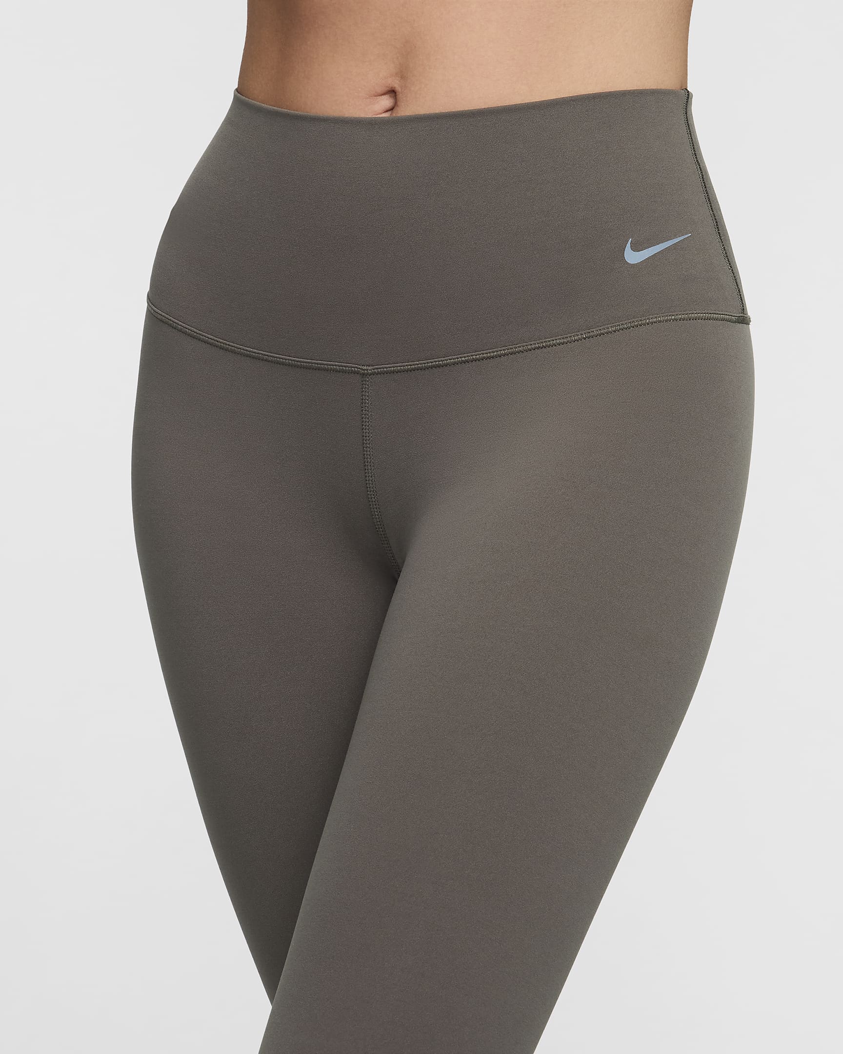 Nike Zenvy Women's Gentle-Support High-Waisted Full-Length Leggings - Ironstone/Black