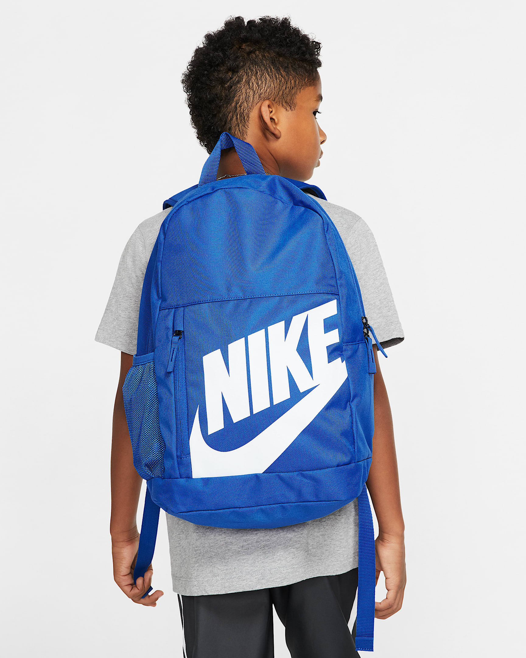 Nike Elemental Kids' Backpack (20L) - Game Royal/Black/White