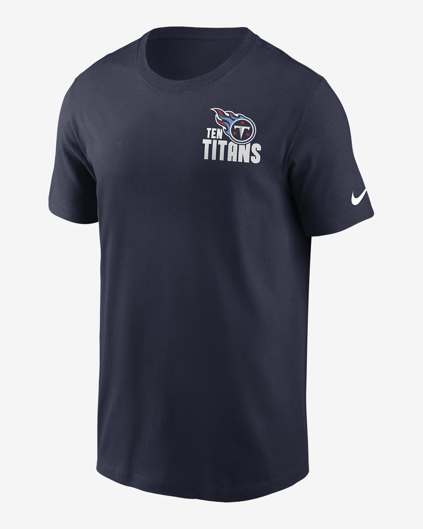 Tennessee Titans Blitz Team Essential Men's Nike NFL T-Shirt. Nike.com