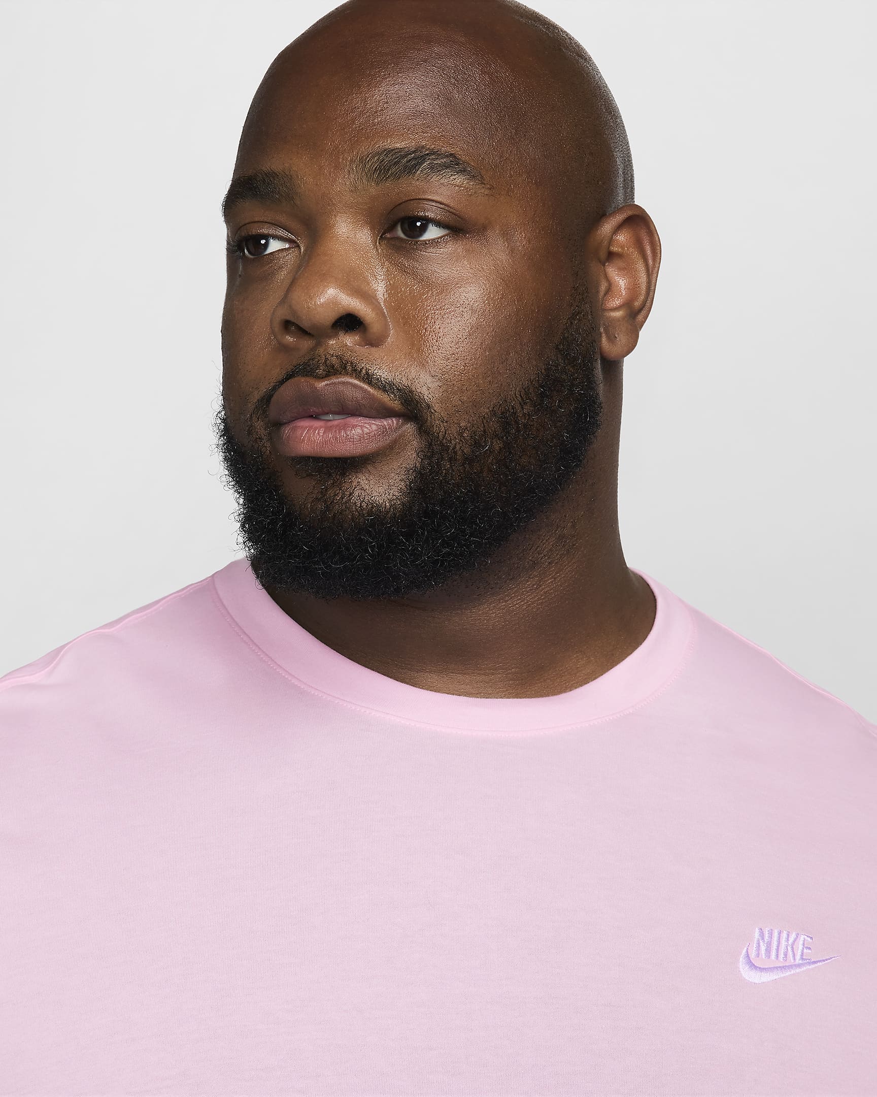 Nike Sportswear Club Men's T-Shirt - Pink Foam