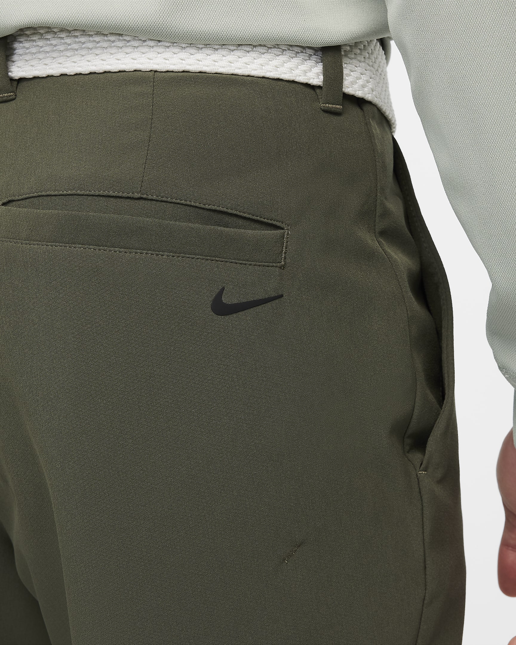 Nike Tour Repel Flex Men's Slim Golf Trousers - Cargo Khaki/Black