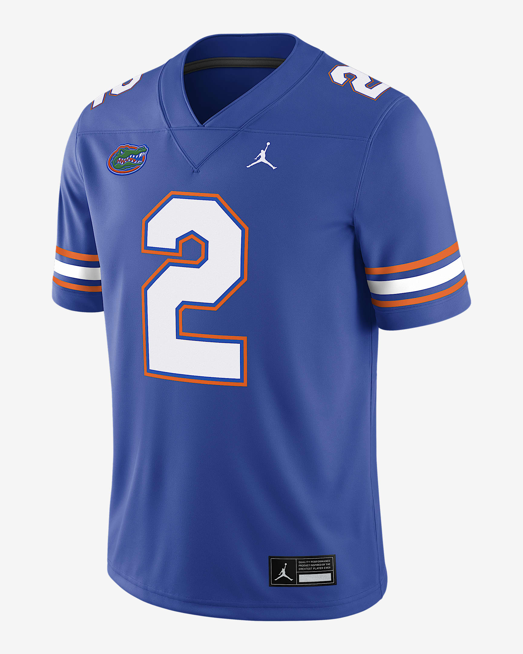 DJ Lagway Florida Men’s Nike Dri-FIT College NIL Game Jersey - Royal