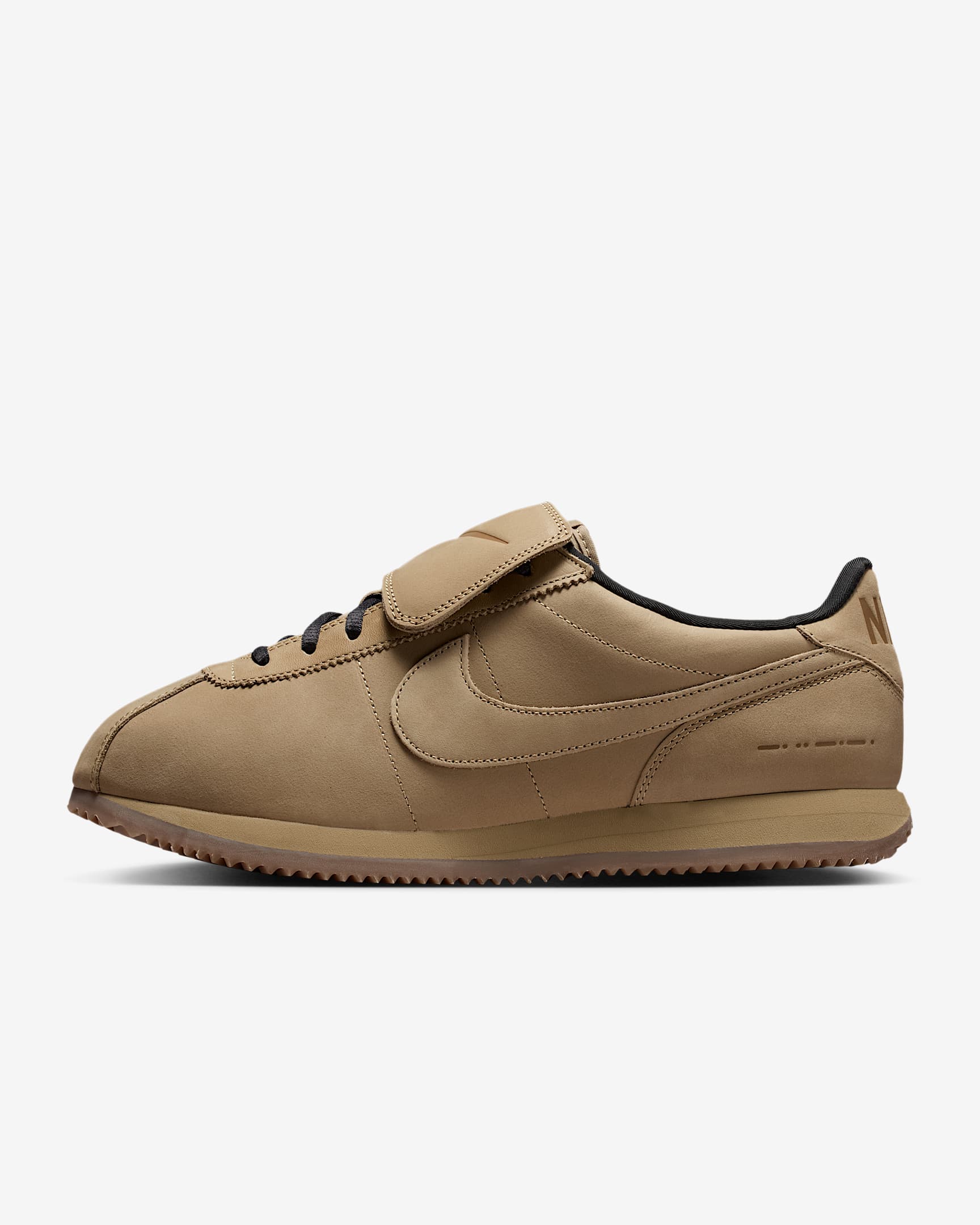 Tenis para hombre Nike Cortez Leather SE - Beige paracaídas/Sombrío apagado/Marrón oscuro goma/Beige paracaídas