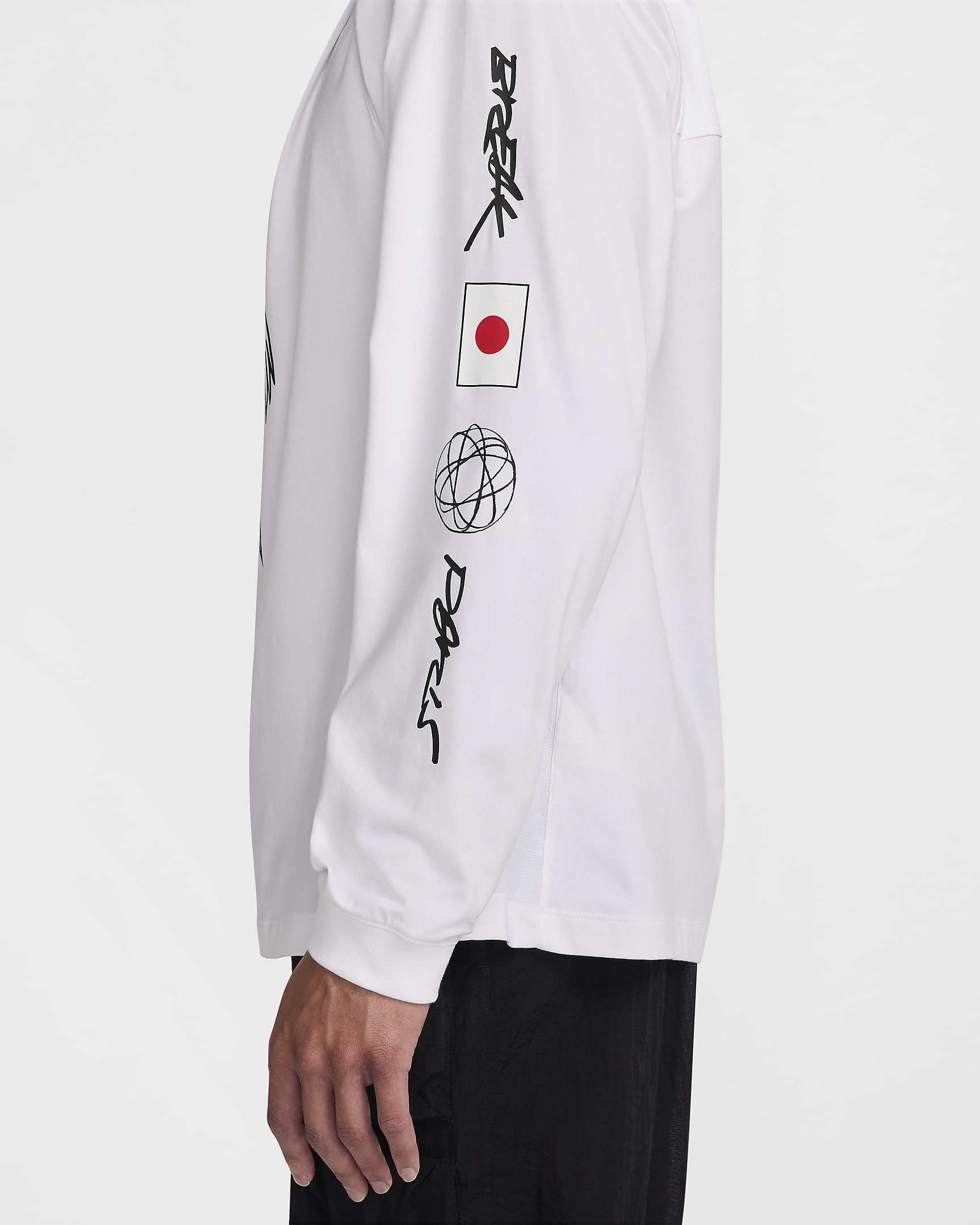 Japan Men's Nike Dri-FIT ADV Long-Sleeve Top - White/Black