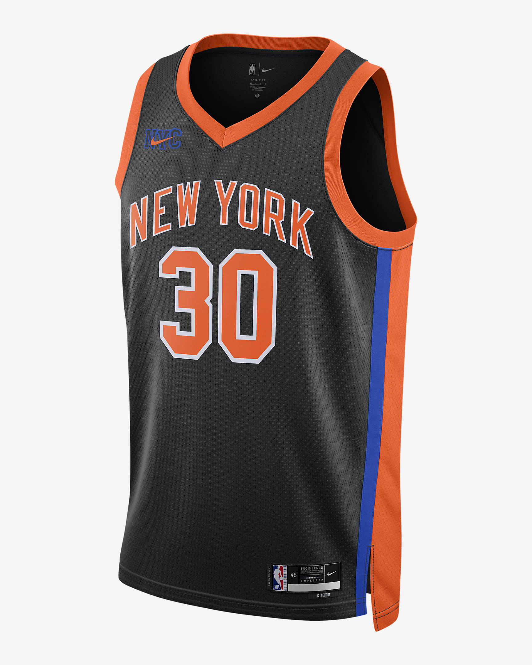 Julius Randle New York Knicks City Edition Nike Dri-FIT NBA Swingman ...