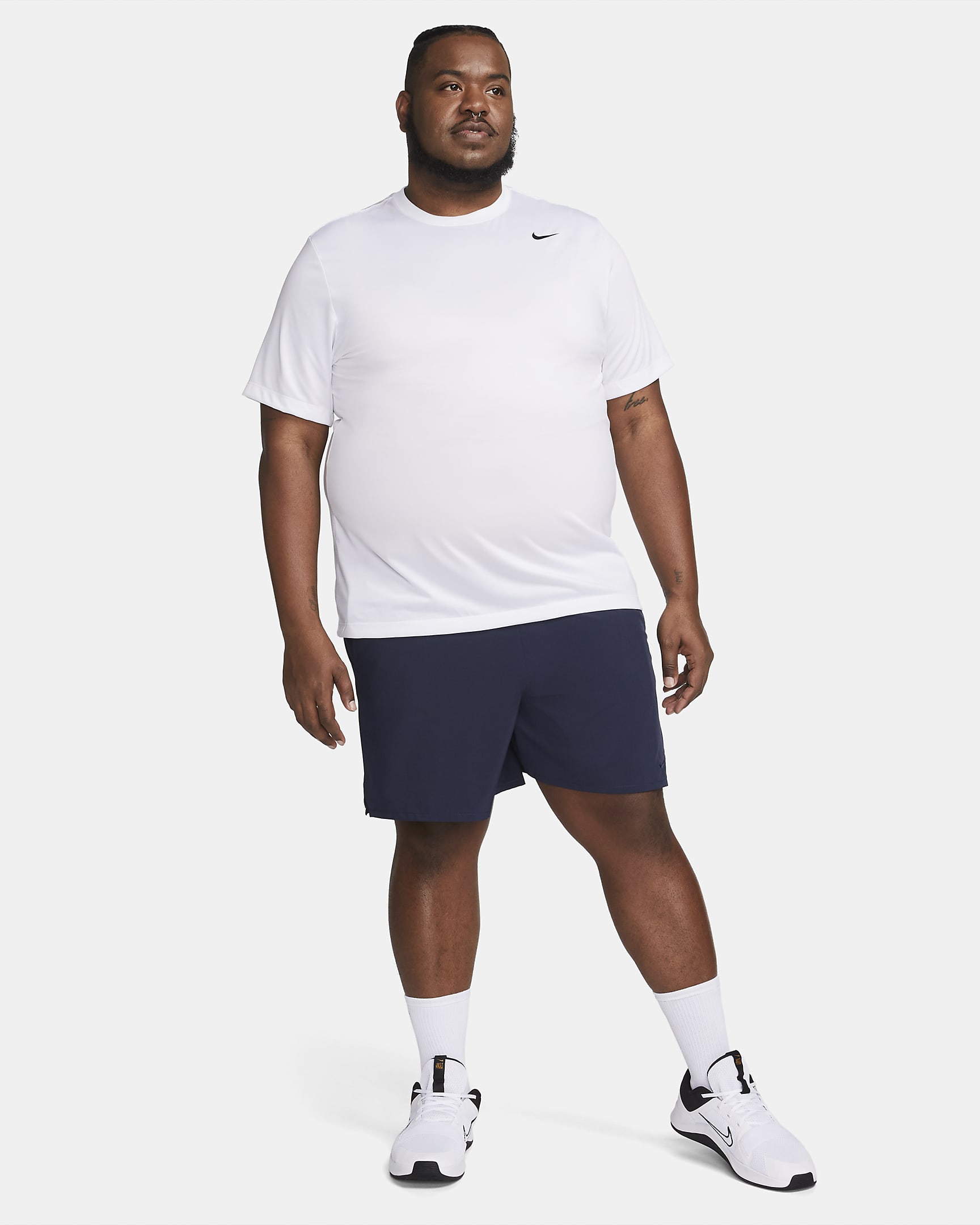 Nike Unlimited multifunctionele niet-gevoerde herenshorts met Dri-FIT (18 cm) - Obsidian/Zwart/Obsidian