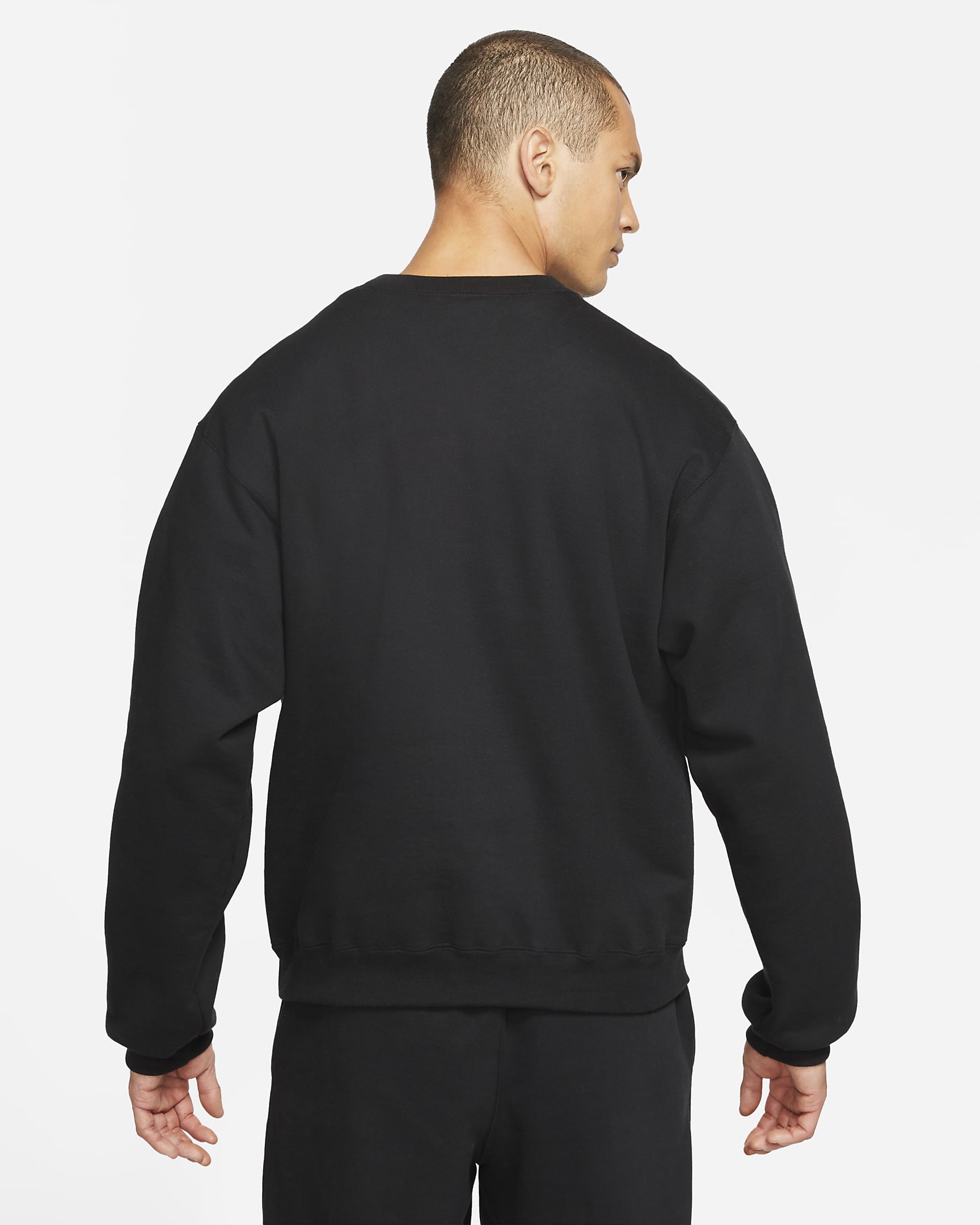 Nike "Made In the USA" Men's Crew Sweatshirt - Black/White