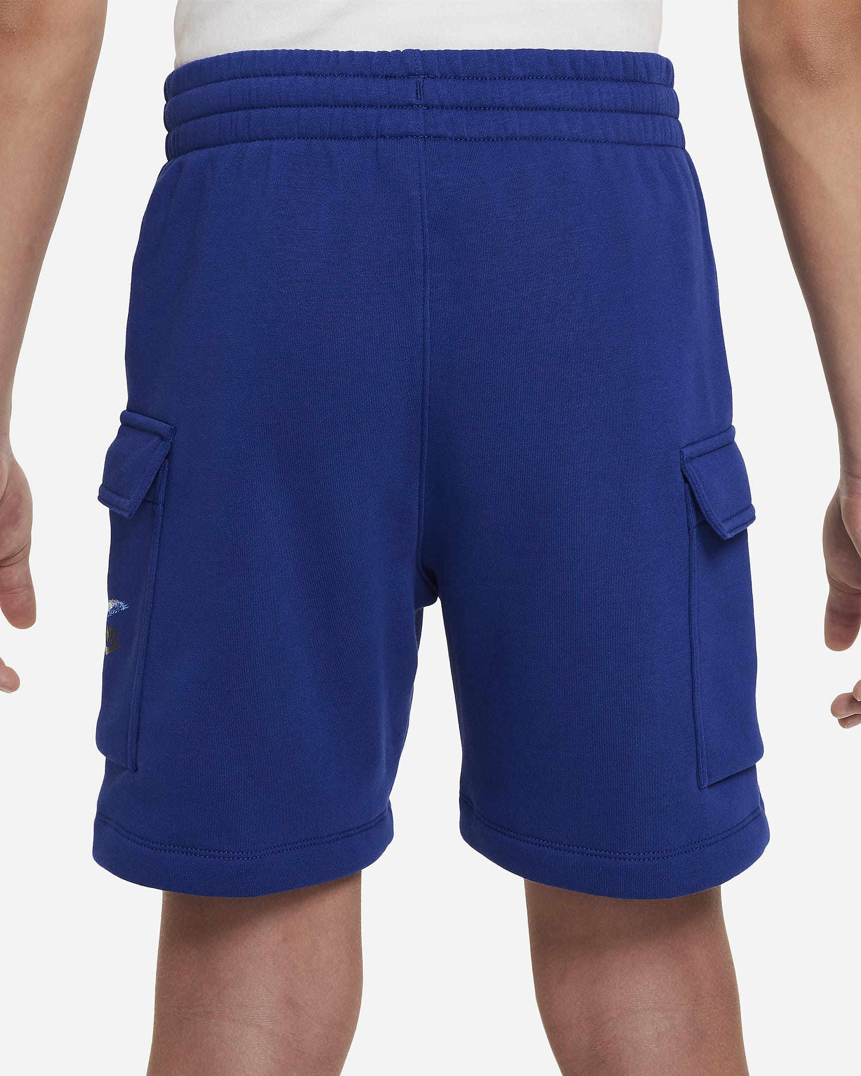 Nike Sportswear Standard Issue Older Kids' (Boys') Fleece Shorts - Deep Royal Blue