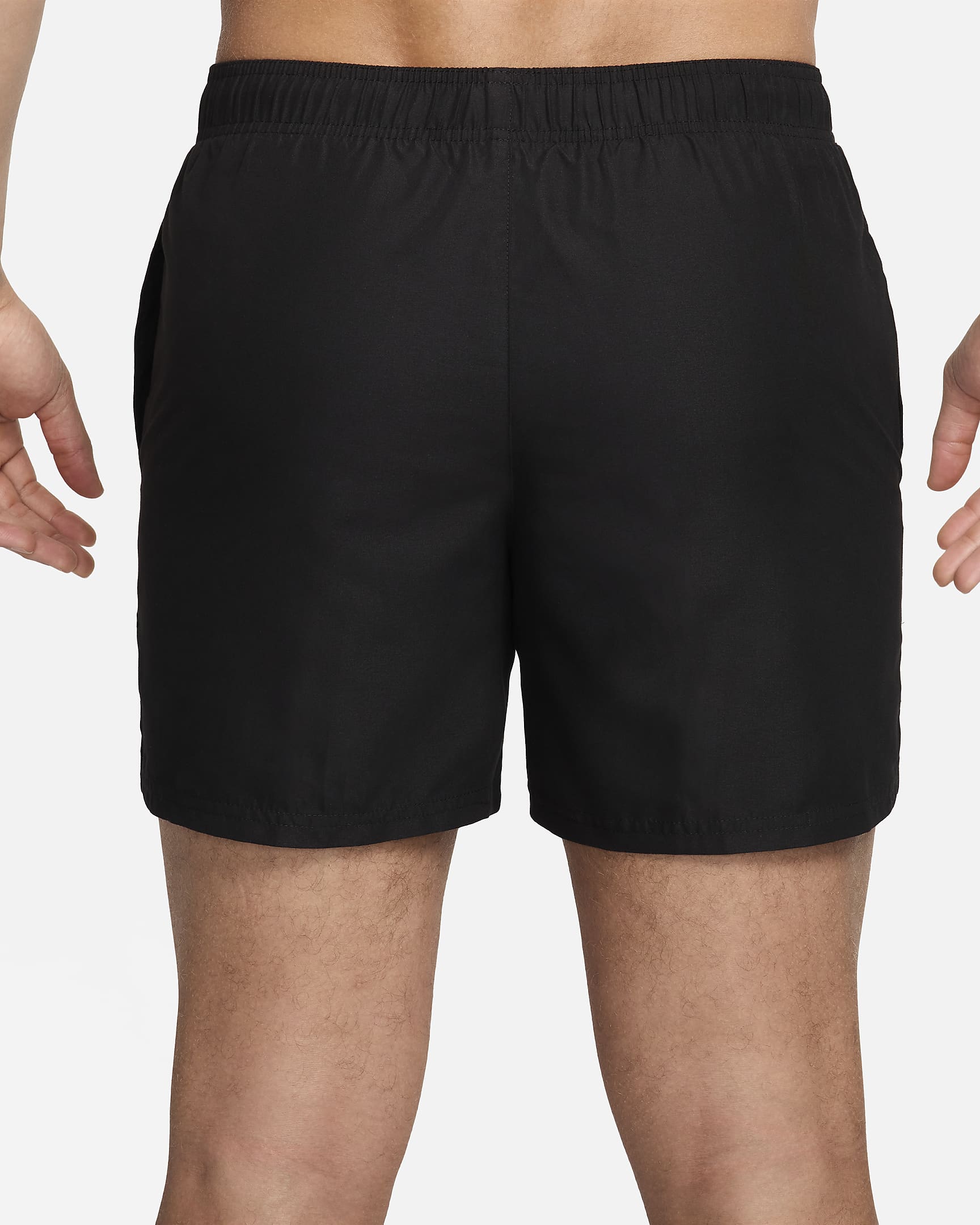 Nike Essential Lap Volley zwemshorts voor heren (13 cm) - Zwart/Wit